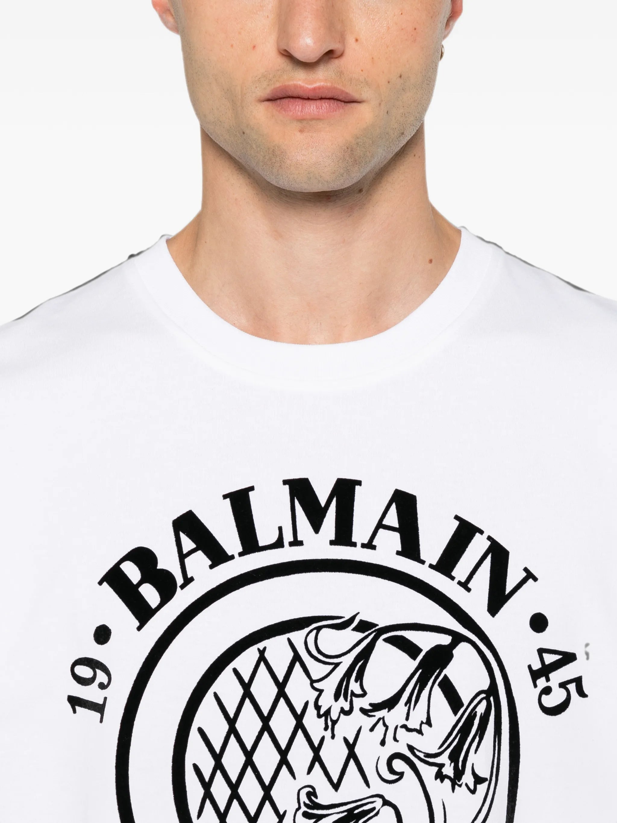 logo-print cotton T-shirt