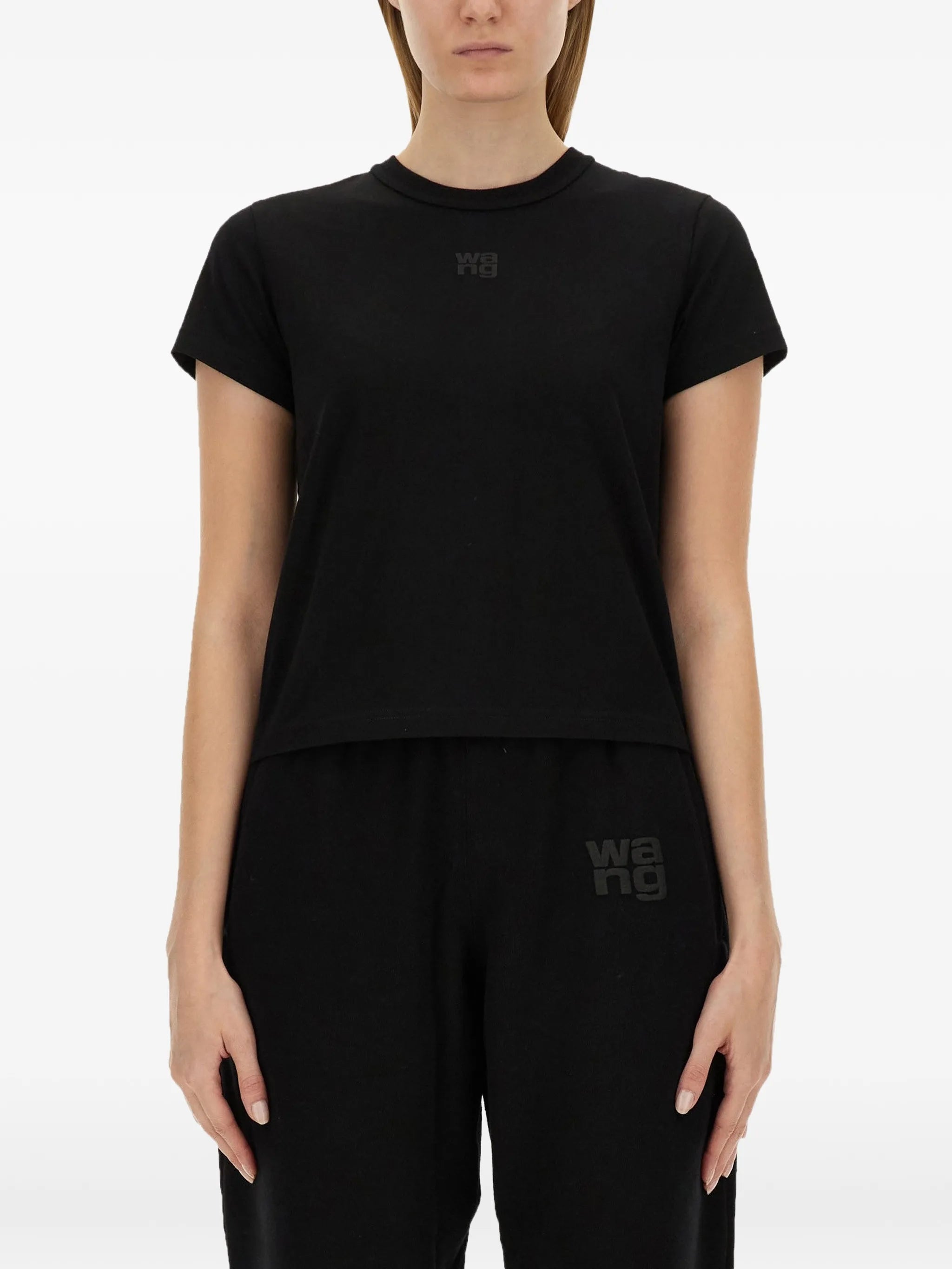 logo-print cotton T-shirt