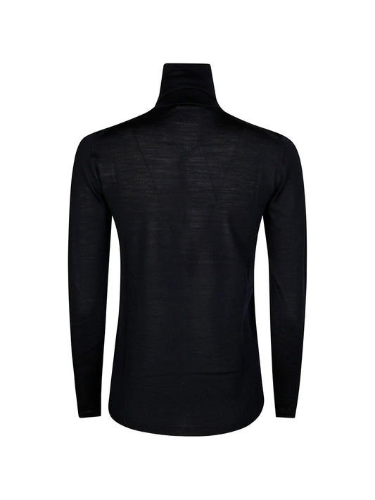roll-neck sweater
