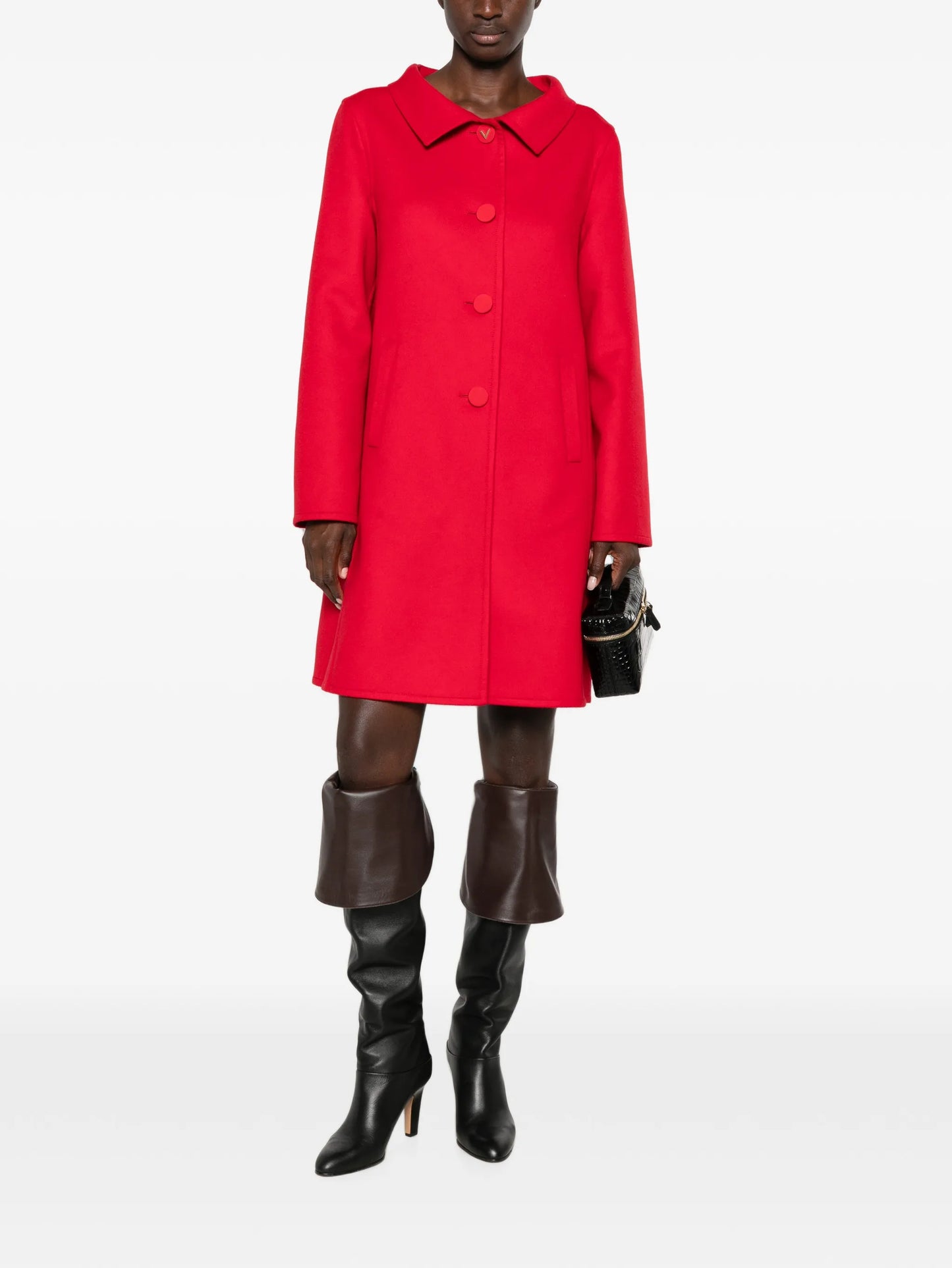 button-up coat