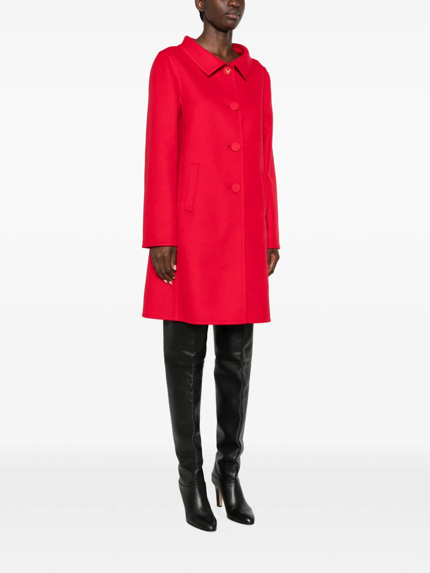 button-up coat
