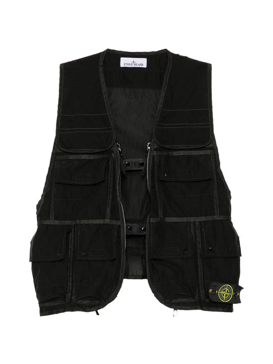 multi-pocket harness vest