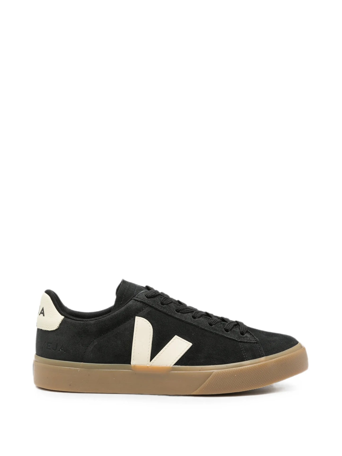 Campo suede logo-patch sneakers