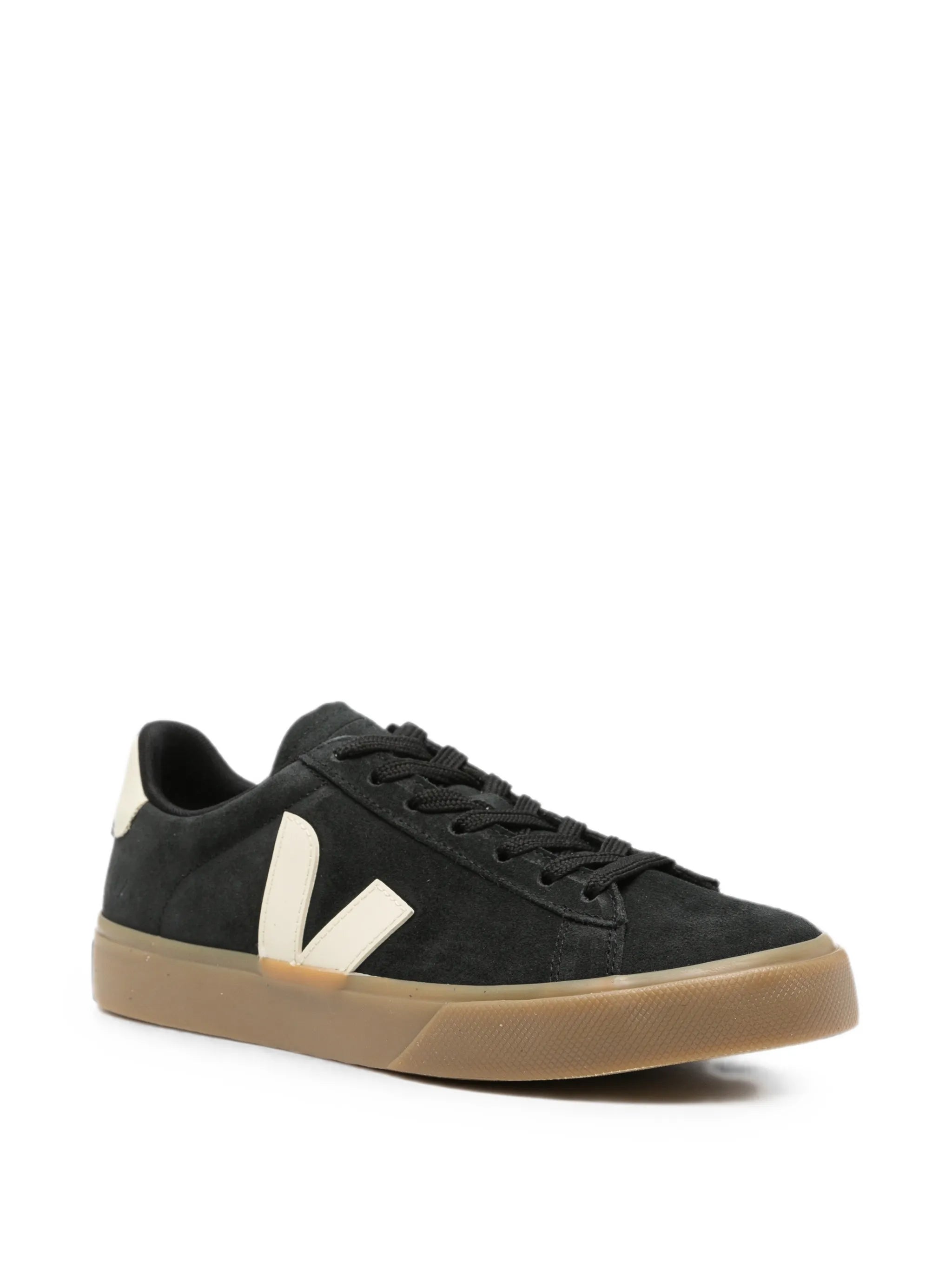 Campo suede logo-patch sneakers