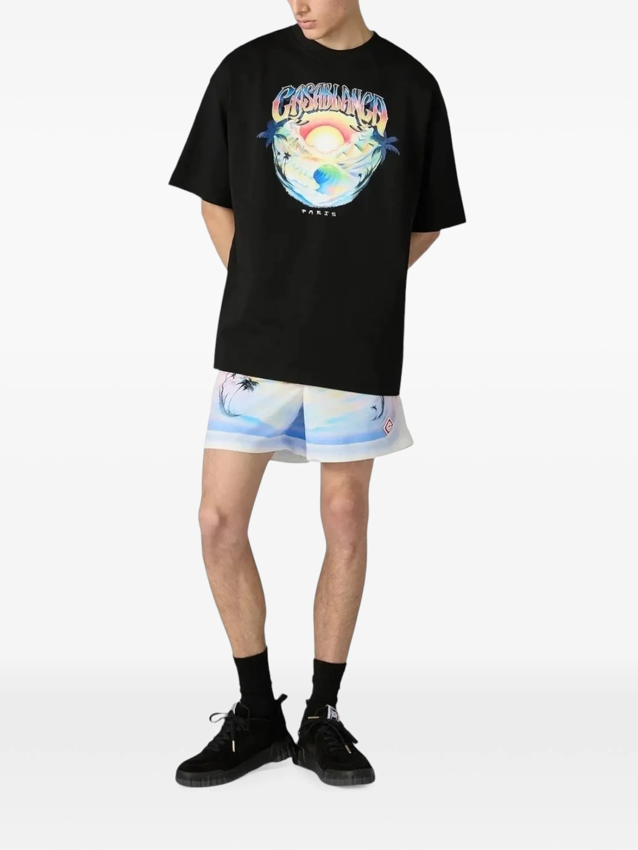 Casa Airspray jacquard swim shorts