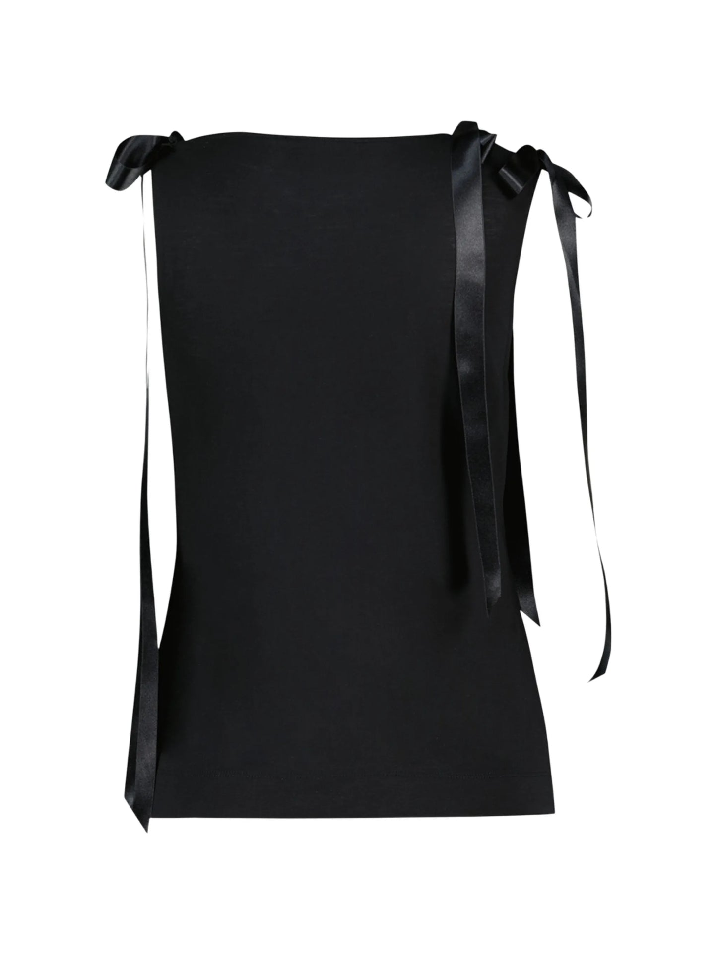 bow-detail tank top
