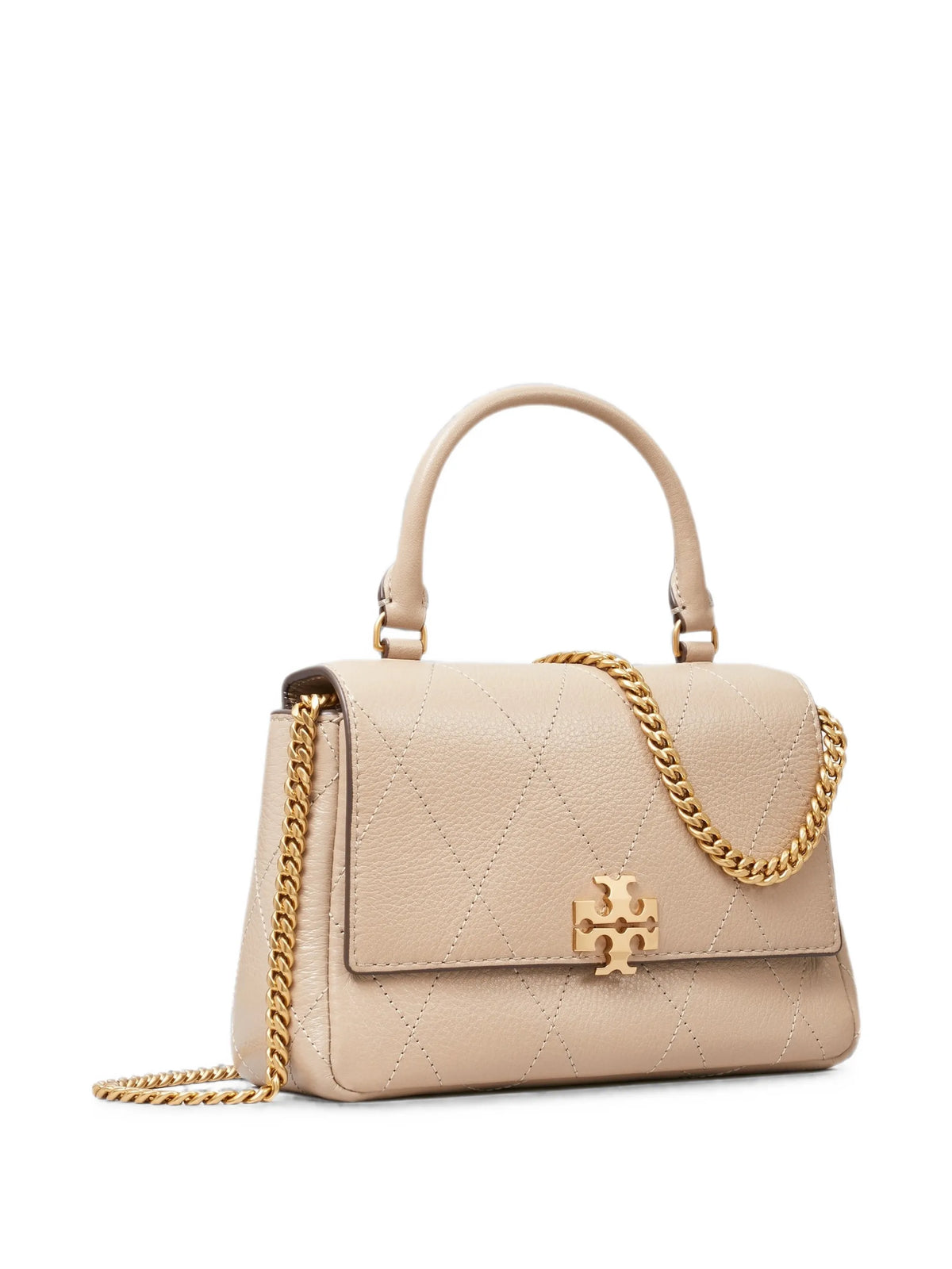 mini Charlie quilted top-handle crossbody