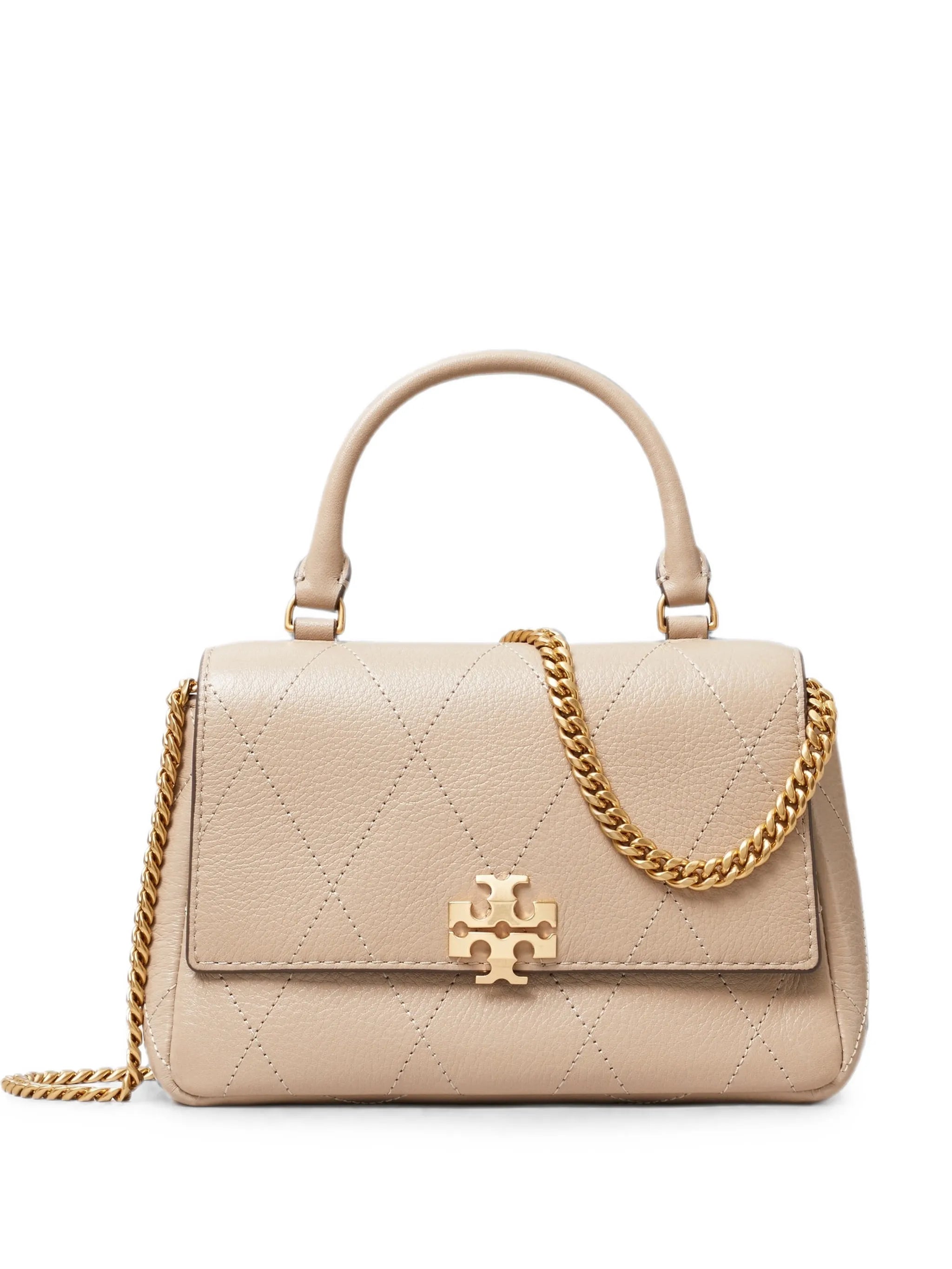 mini Charlie quilted top-handle crossbody