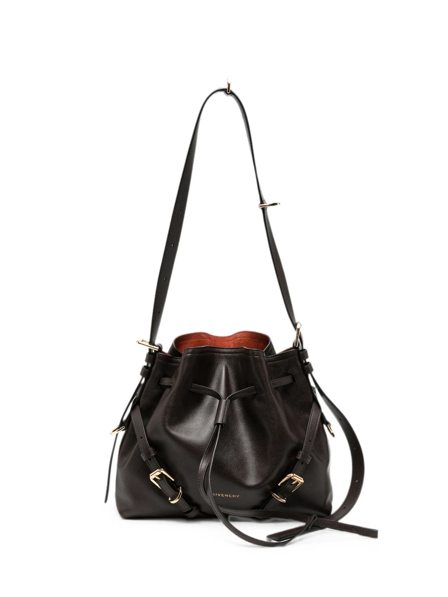 small Voyou leather bucket bag