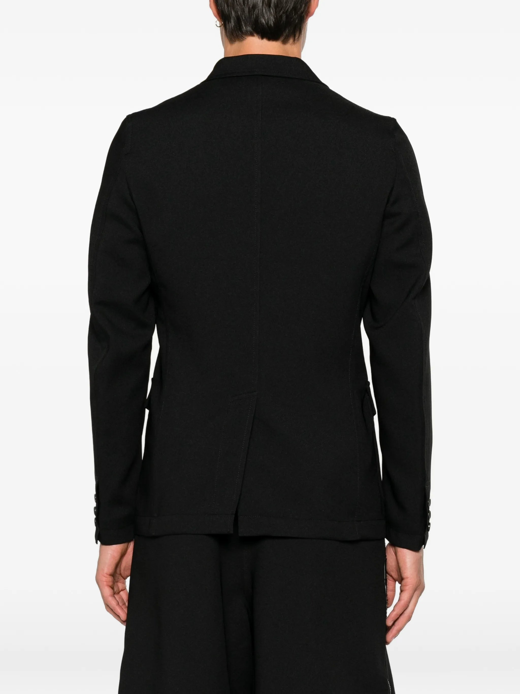 zip-fastening blazer