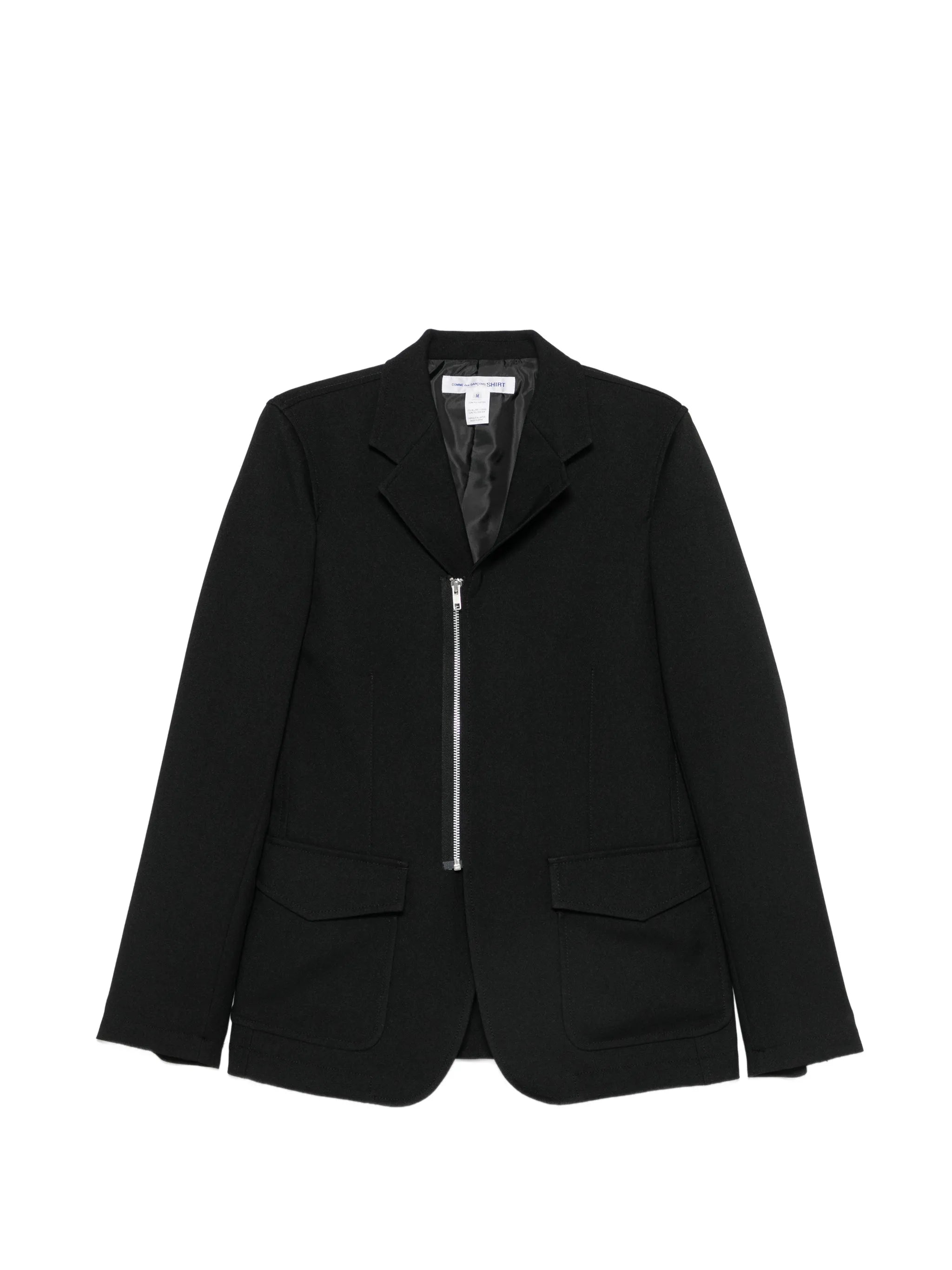zip-fastening blazer