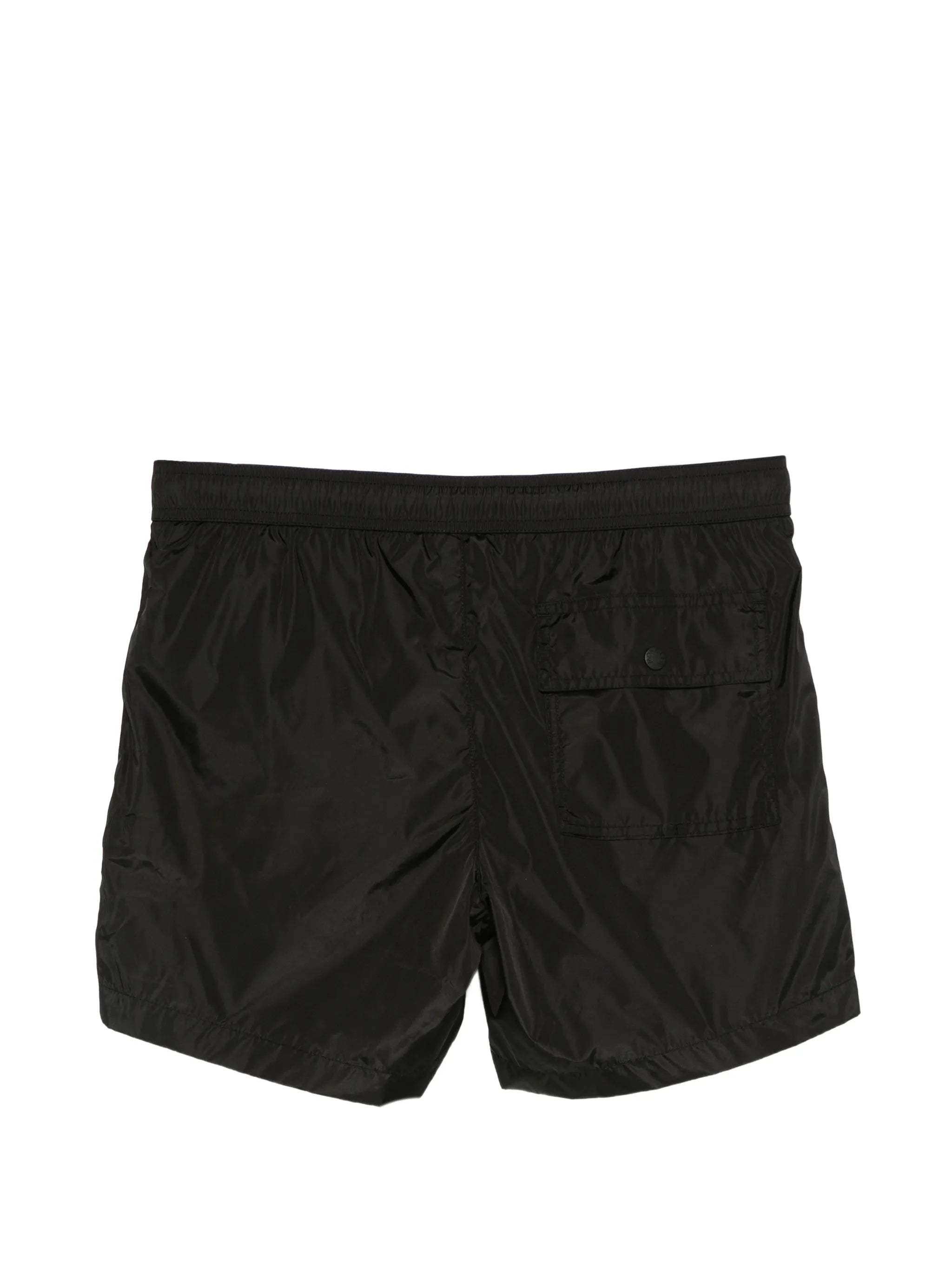 logo-patch swim shorts