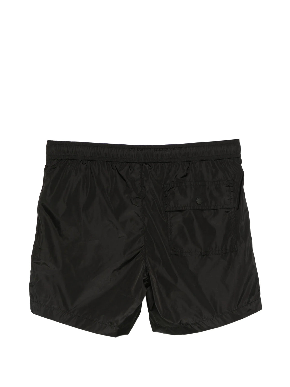 logo-patch swim shorts