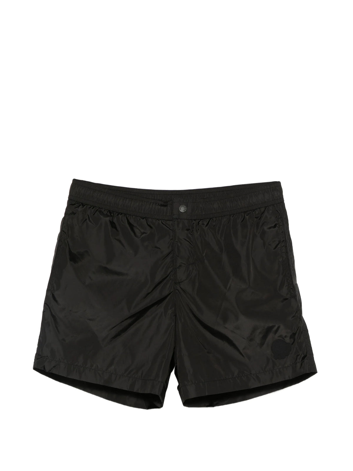 logo-patch swim shorts