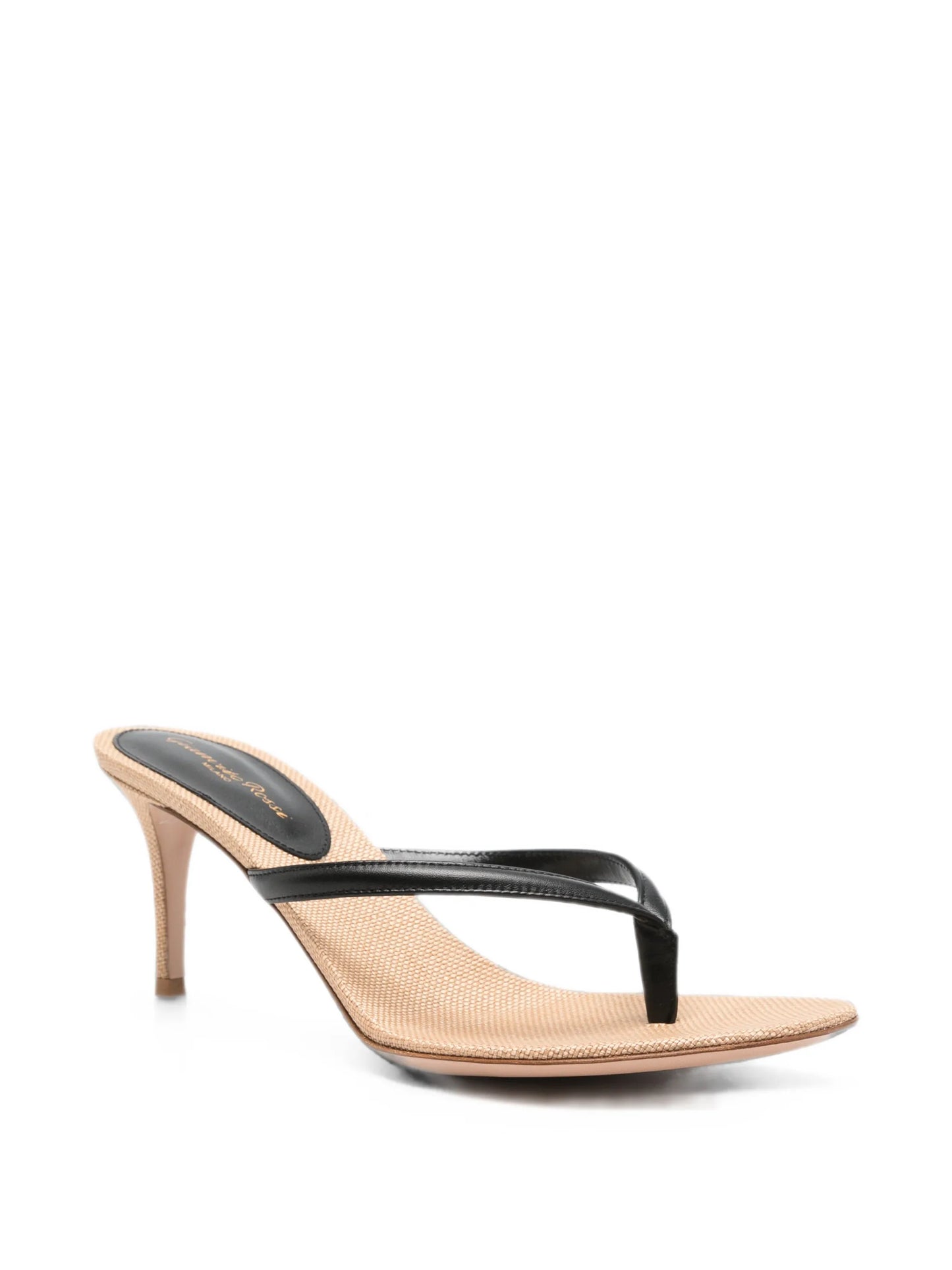 Calypso leather-strap heeled sandals
