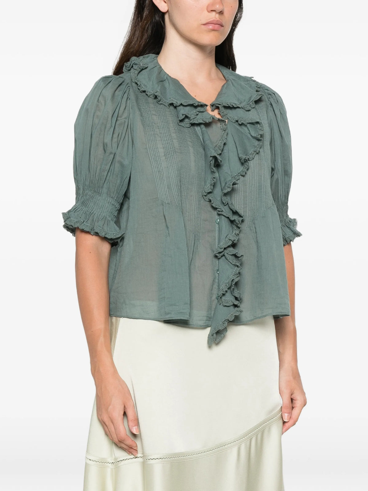 Henri ruffled blouse