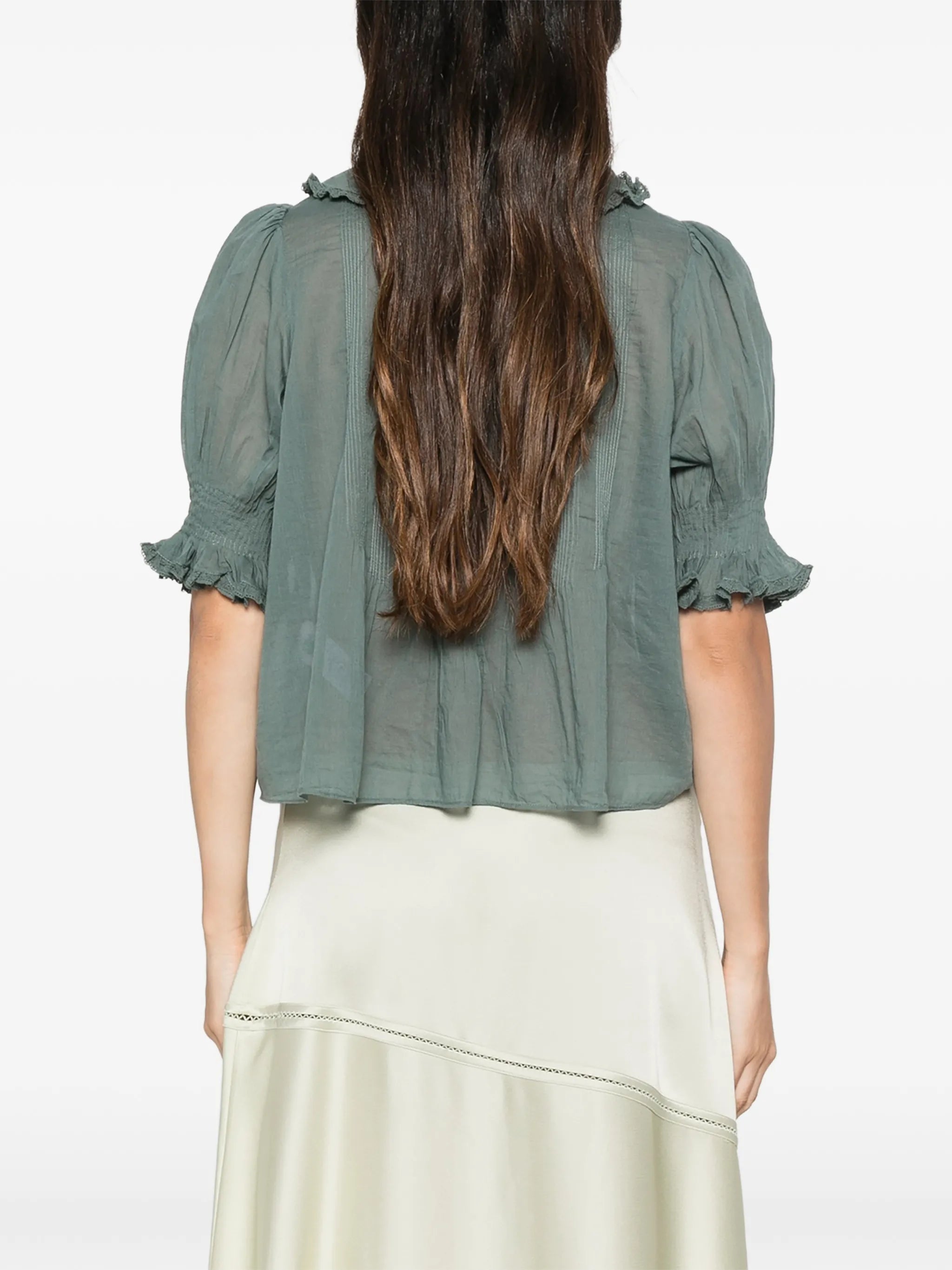 Henri ruffled blouse
