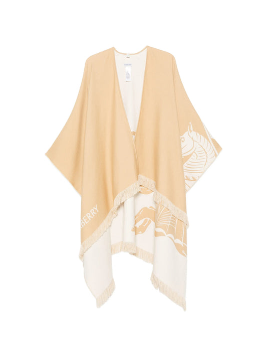 Equestrian Knight fringed cape