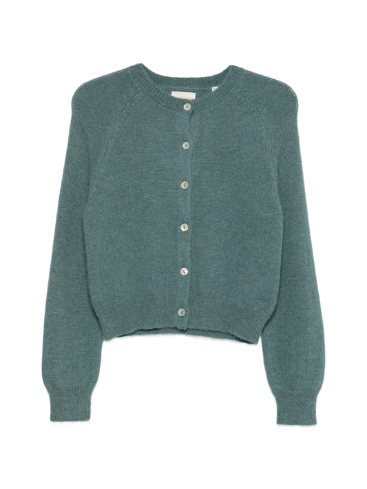 Petra raglan-sleeve cardigan