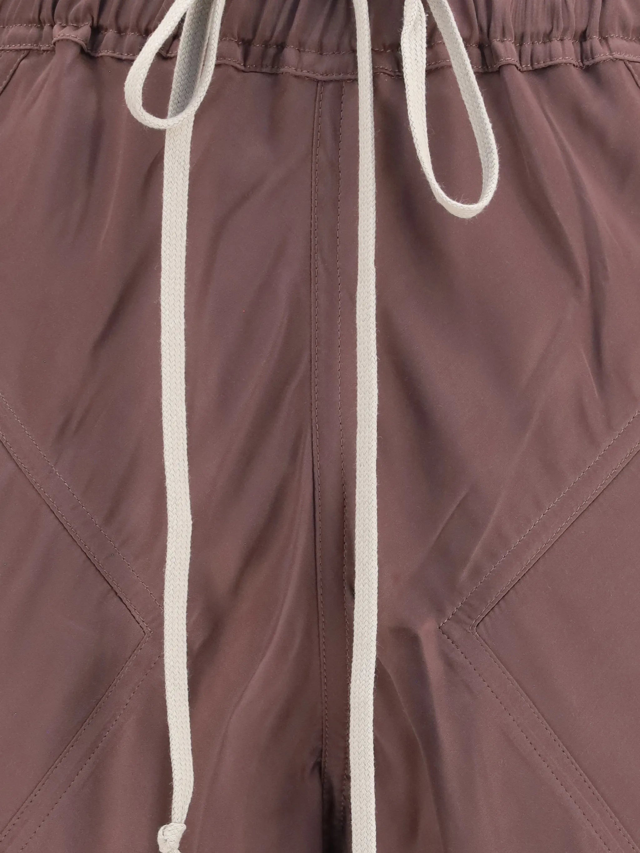 drawstring panelled trousers