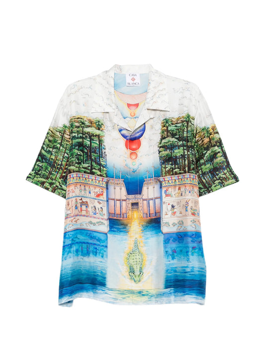 silk shirt