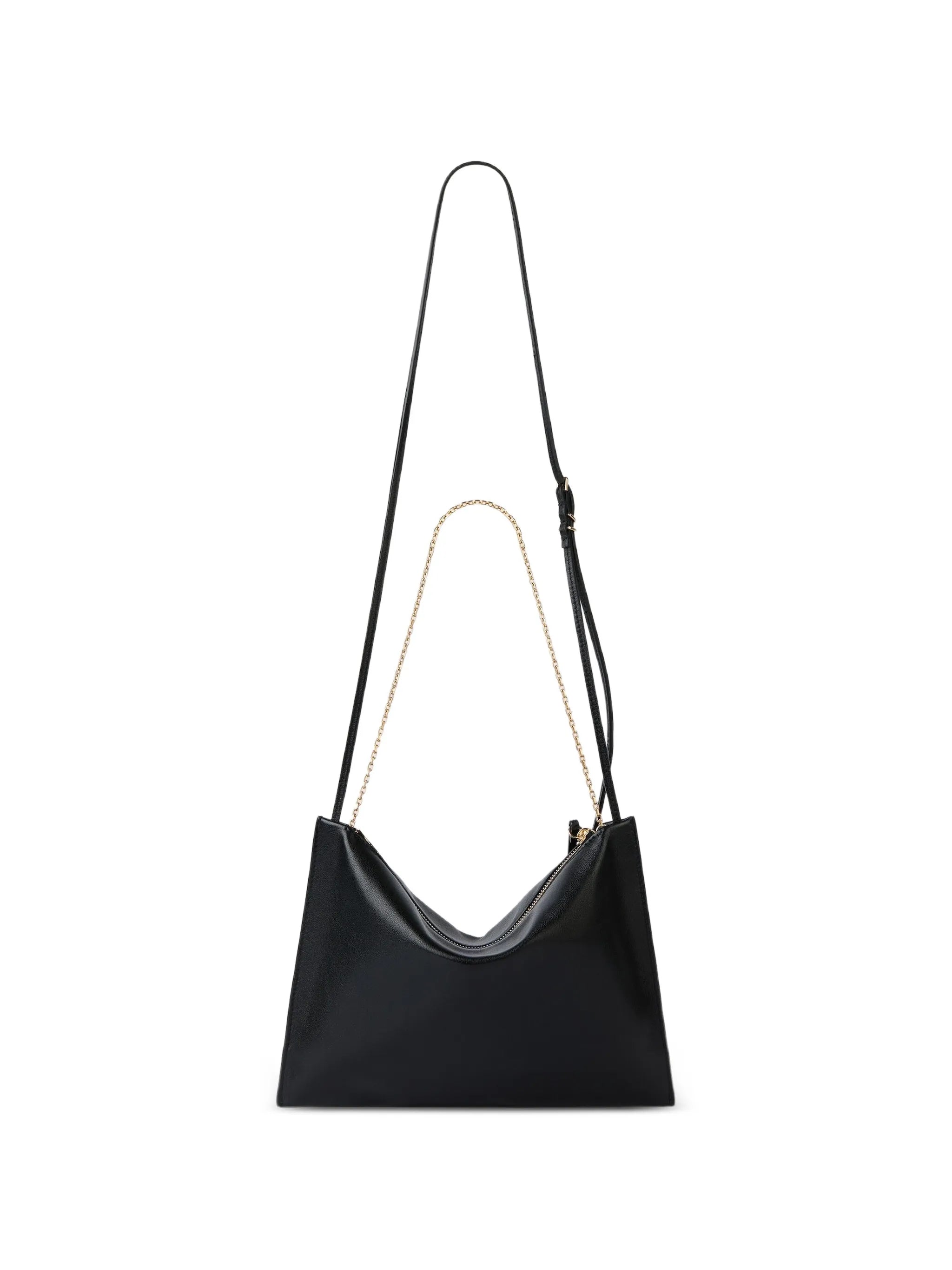 Voyou pouch in shiny leather
