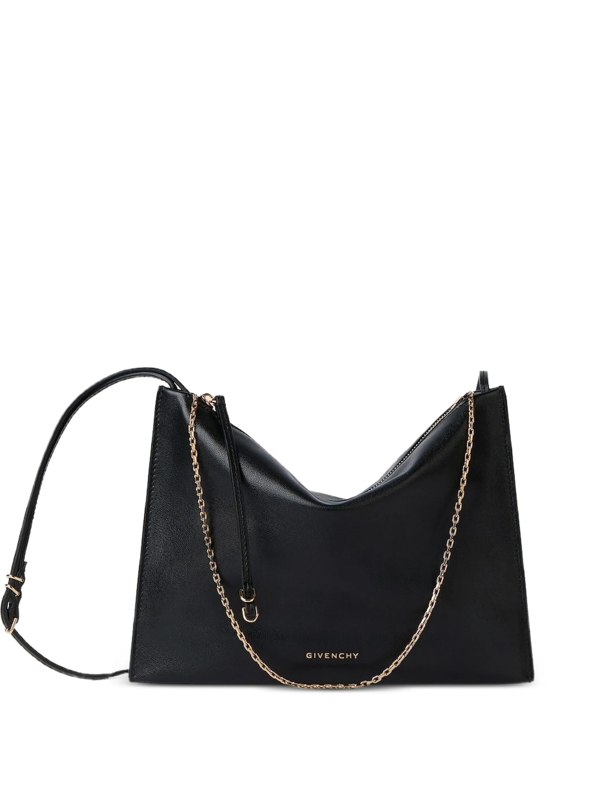 Voyou pouch in shiny leather