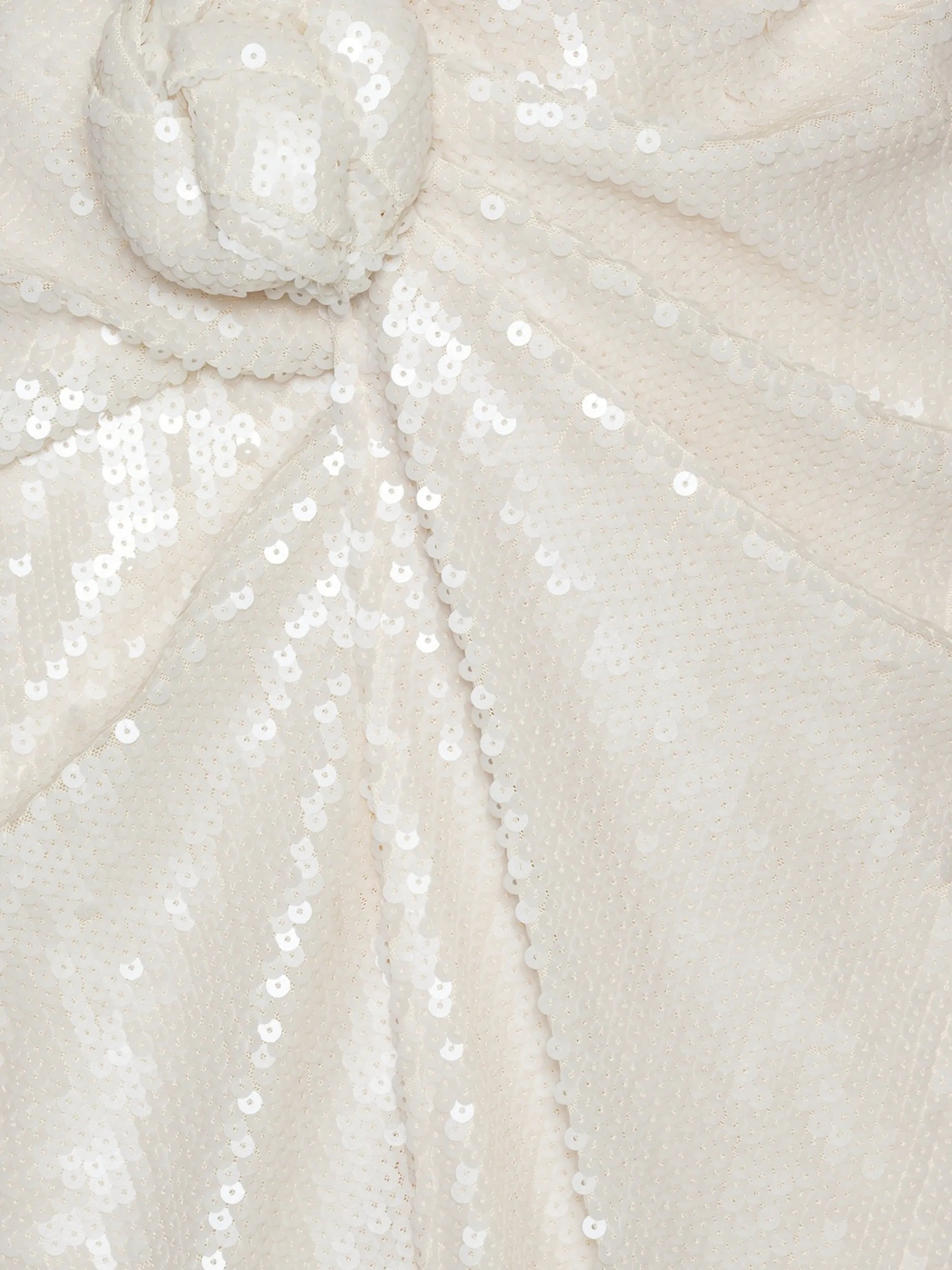 sequins knot skirt