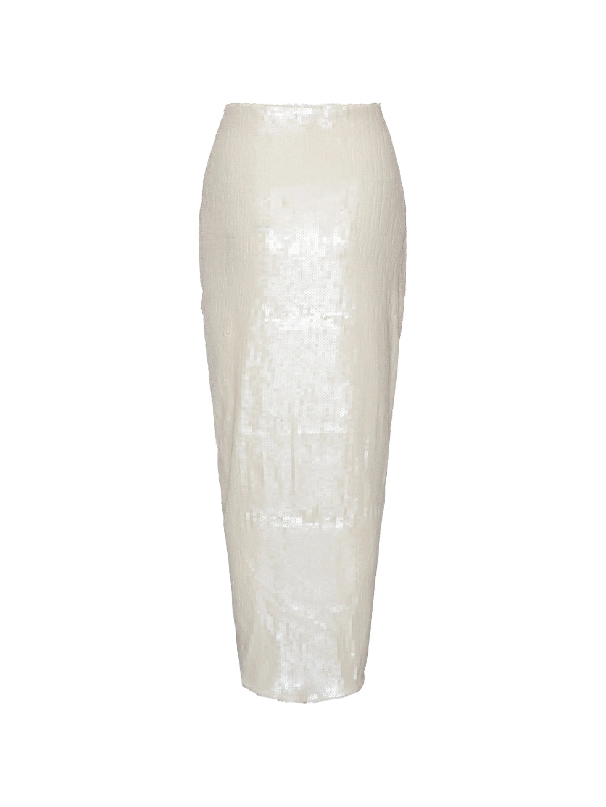 sequins knot skirt
