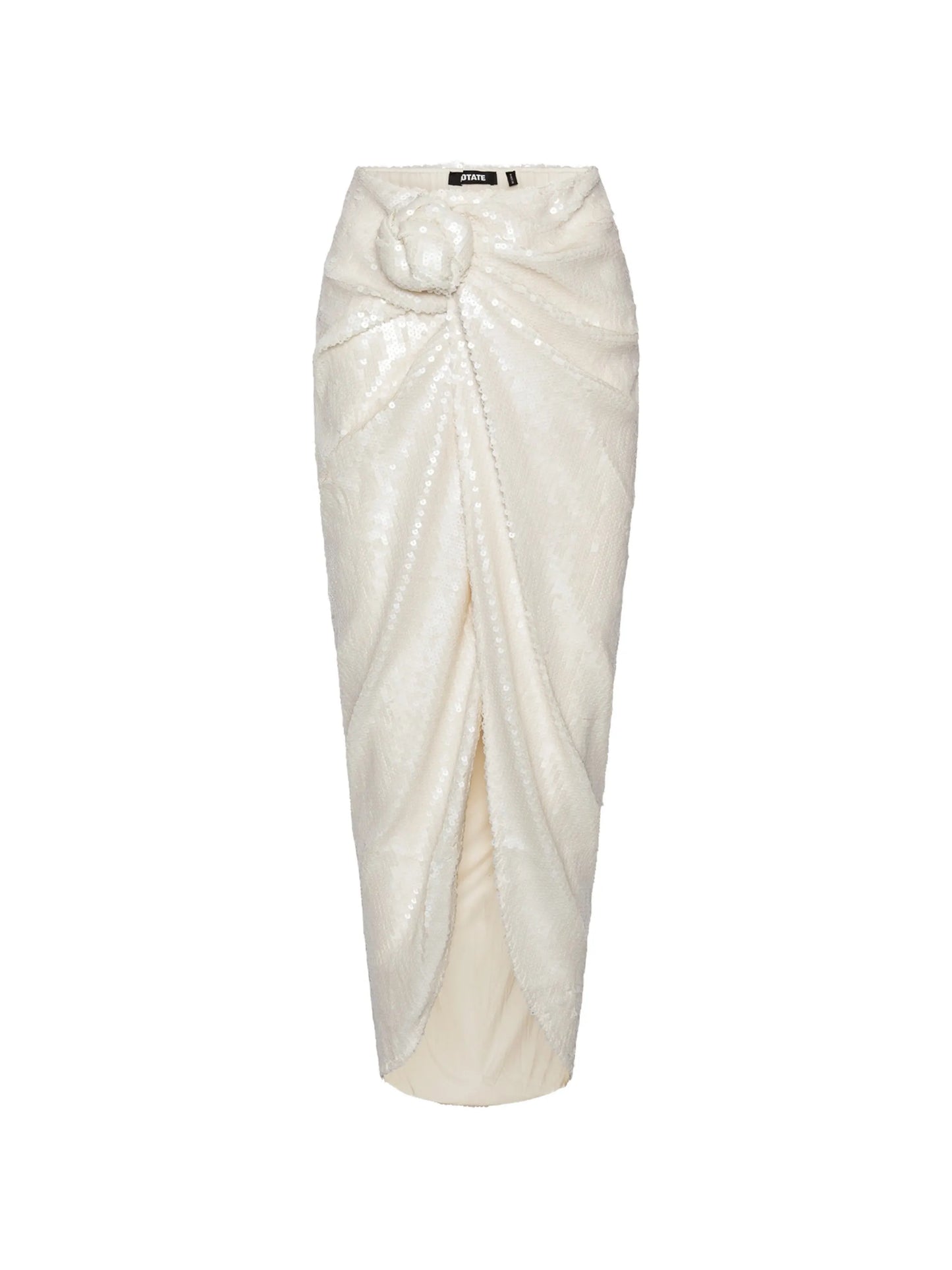 sequins knot skirt