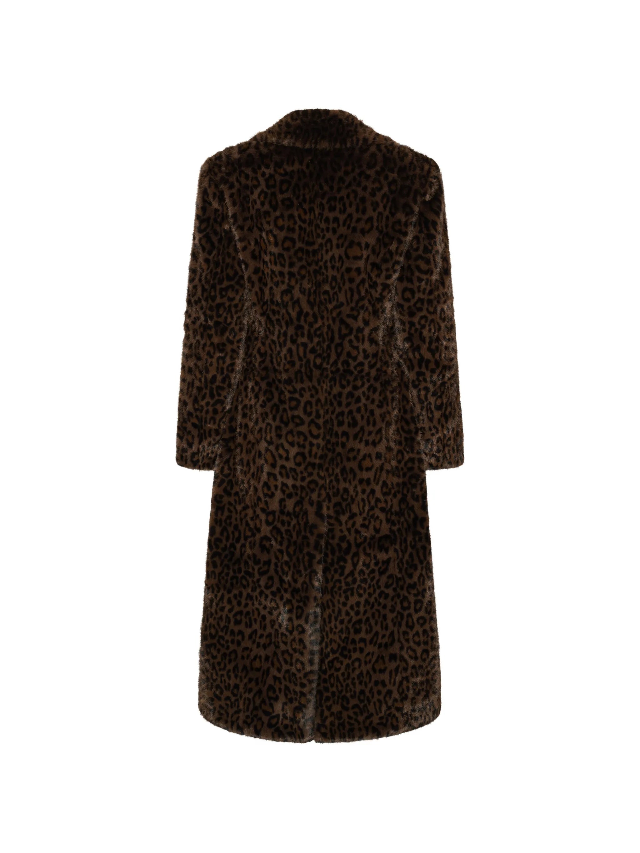 faux-fur coat