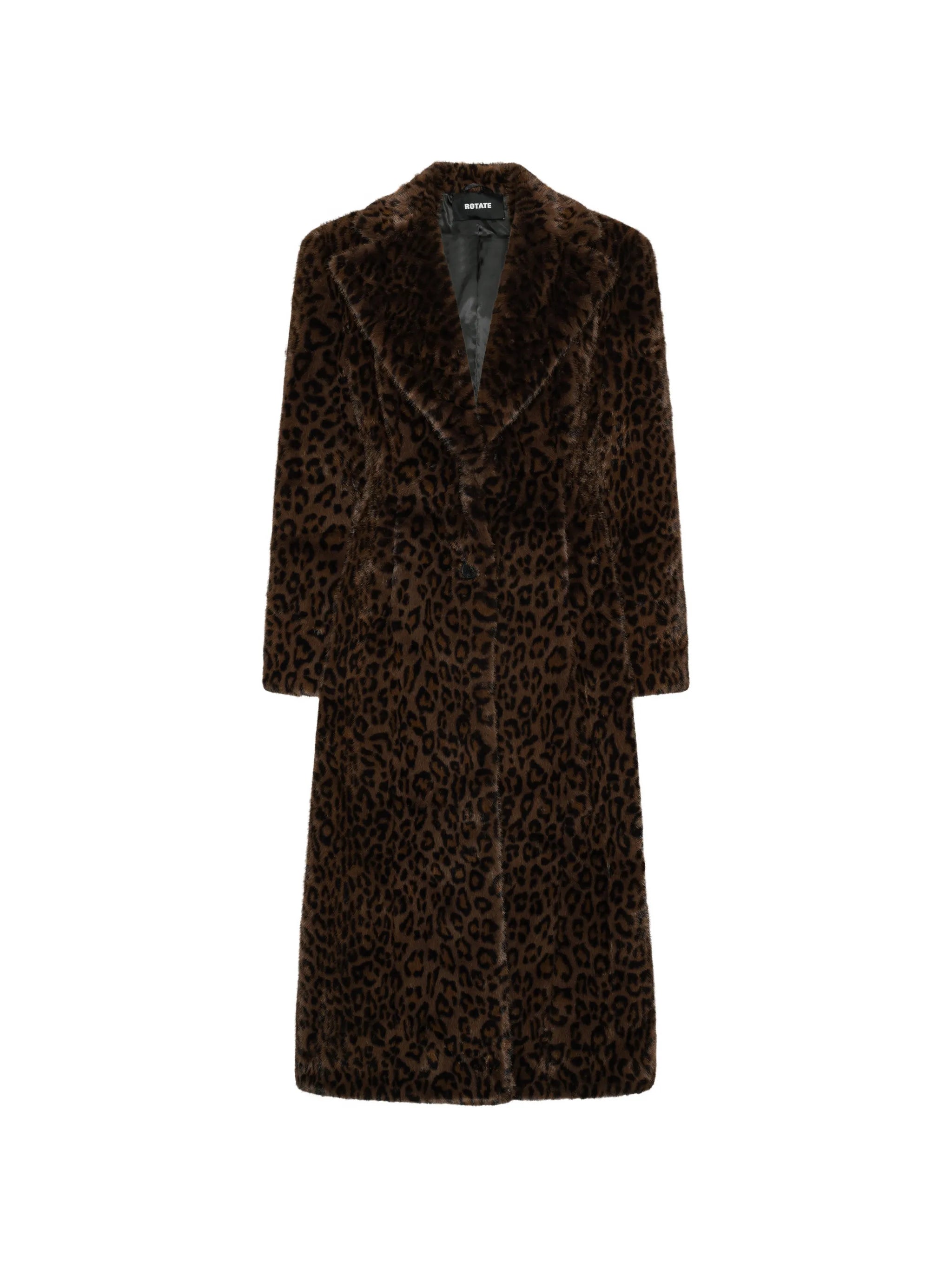 faux-fur coat