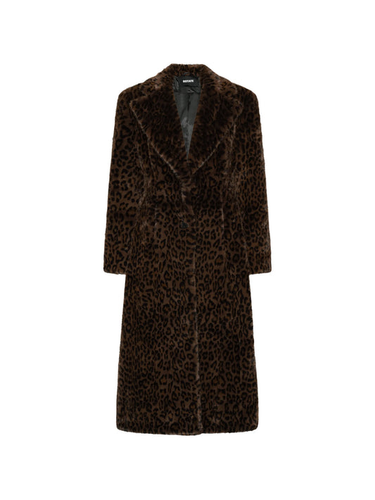 faux-fur coat