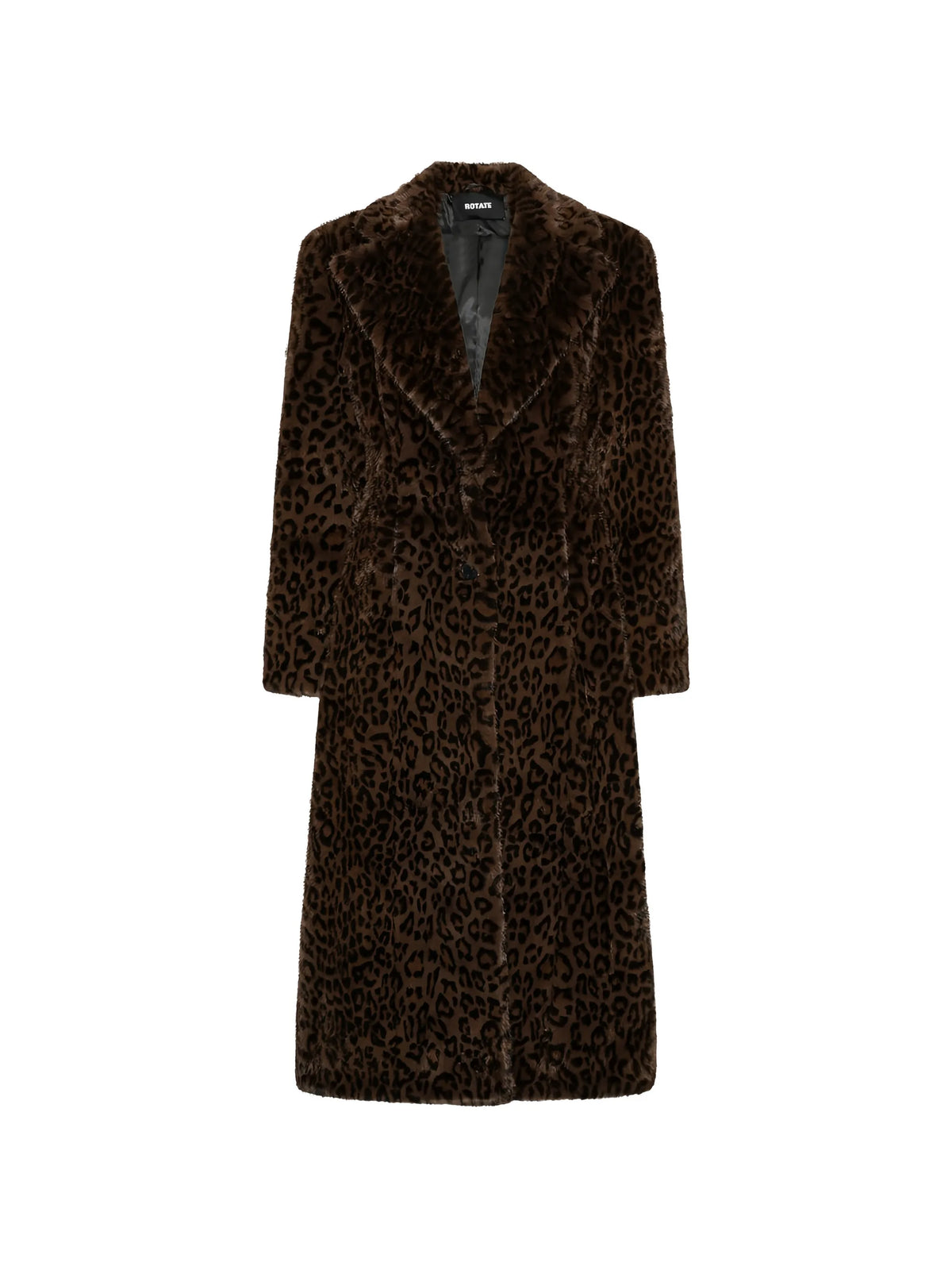 faux fur coat leopard