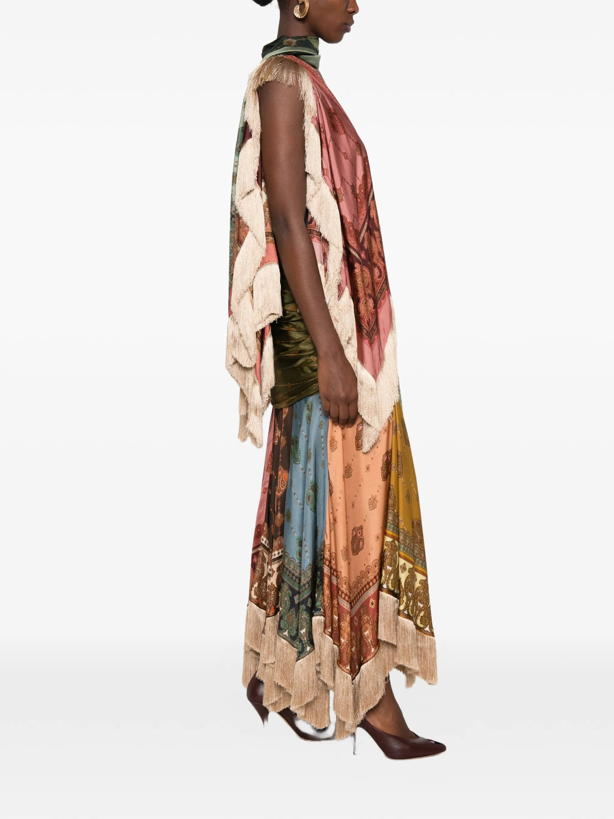 Valiant fringed gown