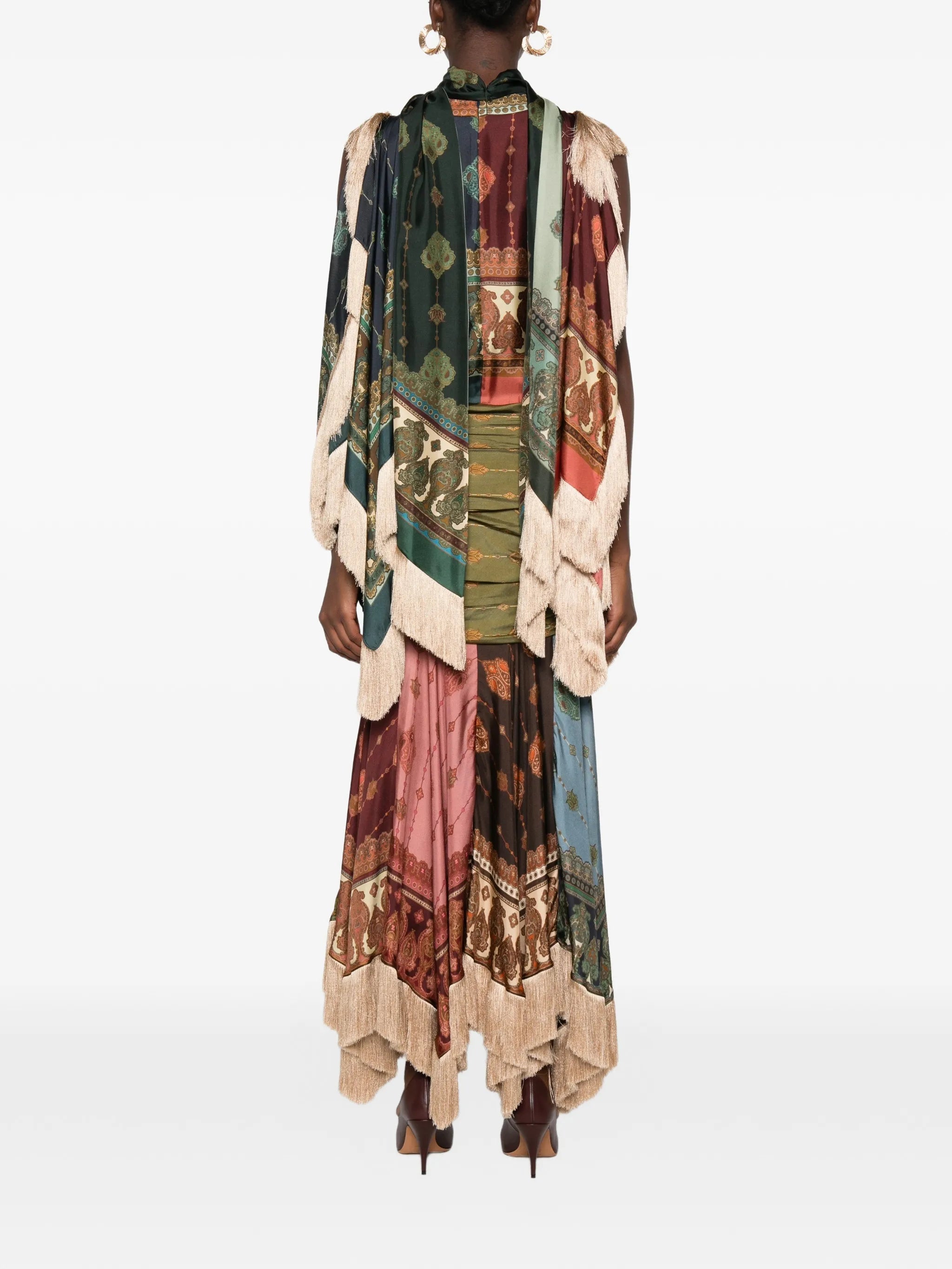 Valiant fringed gown