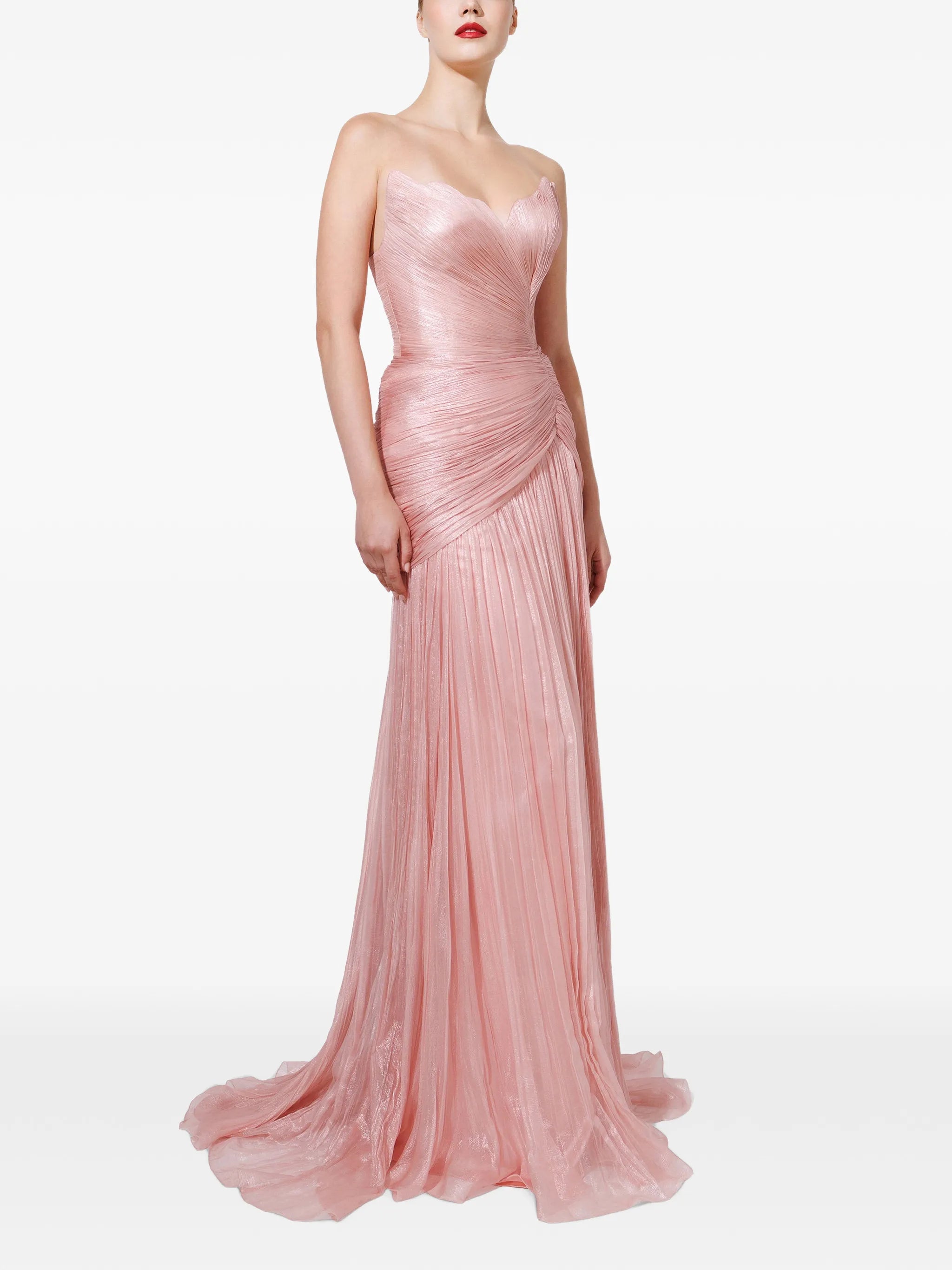 Marcas strapless maxi dress