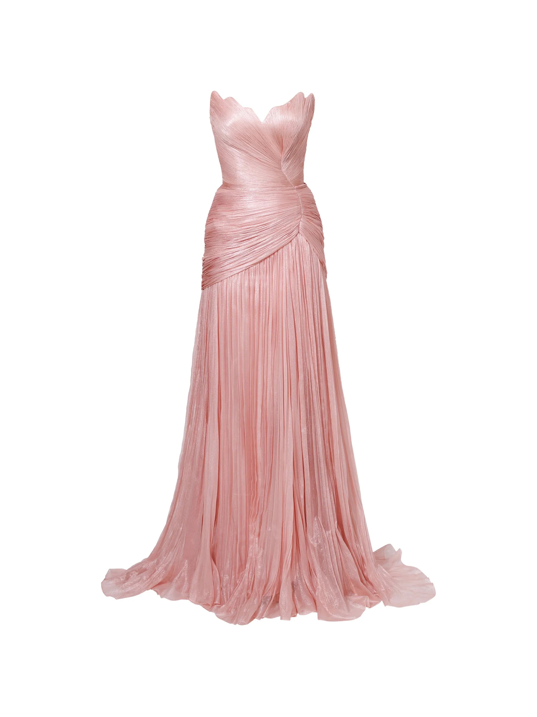 Marcas strapless maxi dress