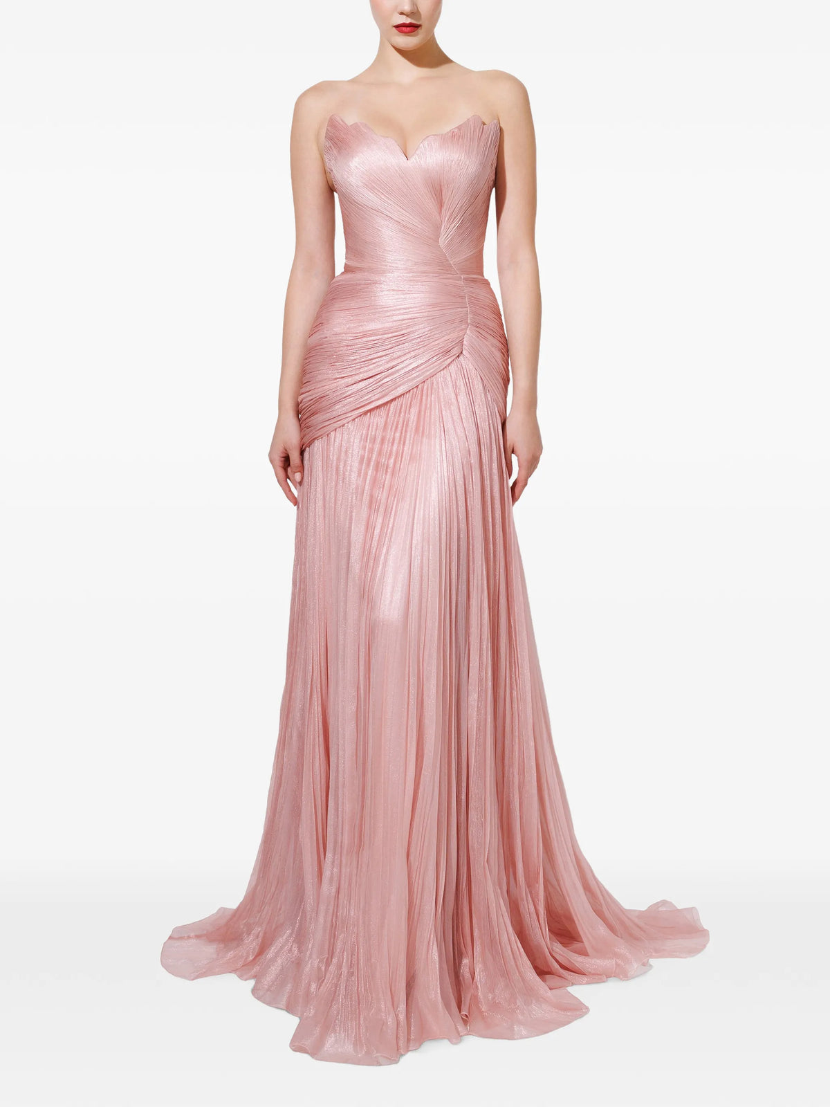 Marcas strapless maxi dress