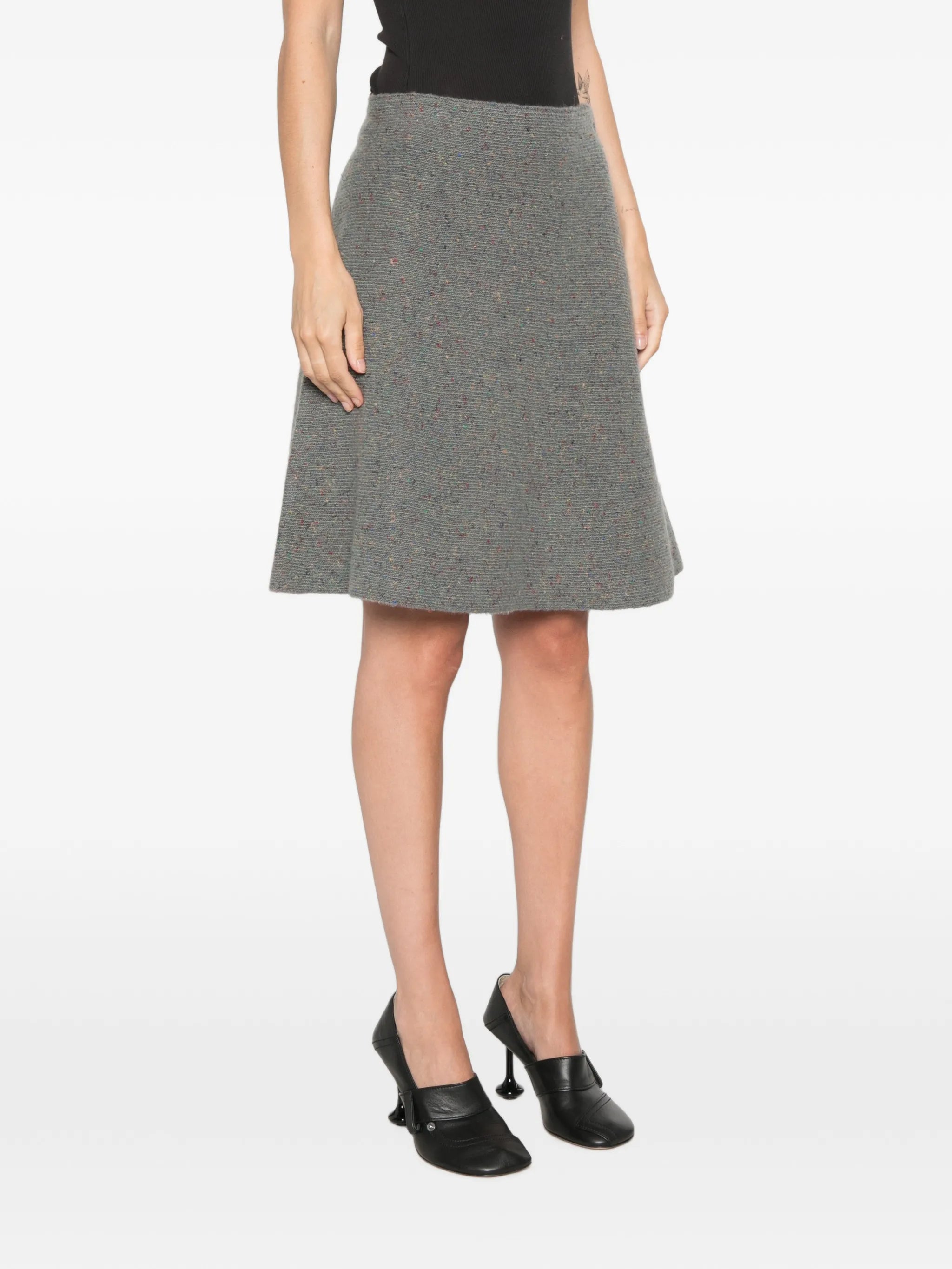 Capucine skirt in Donegal knit