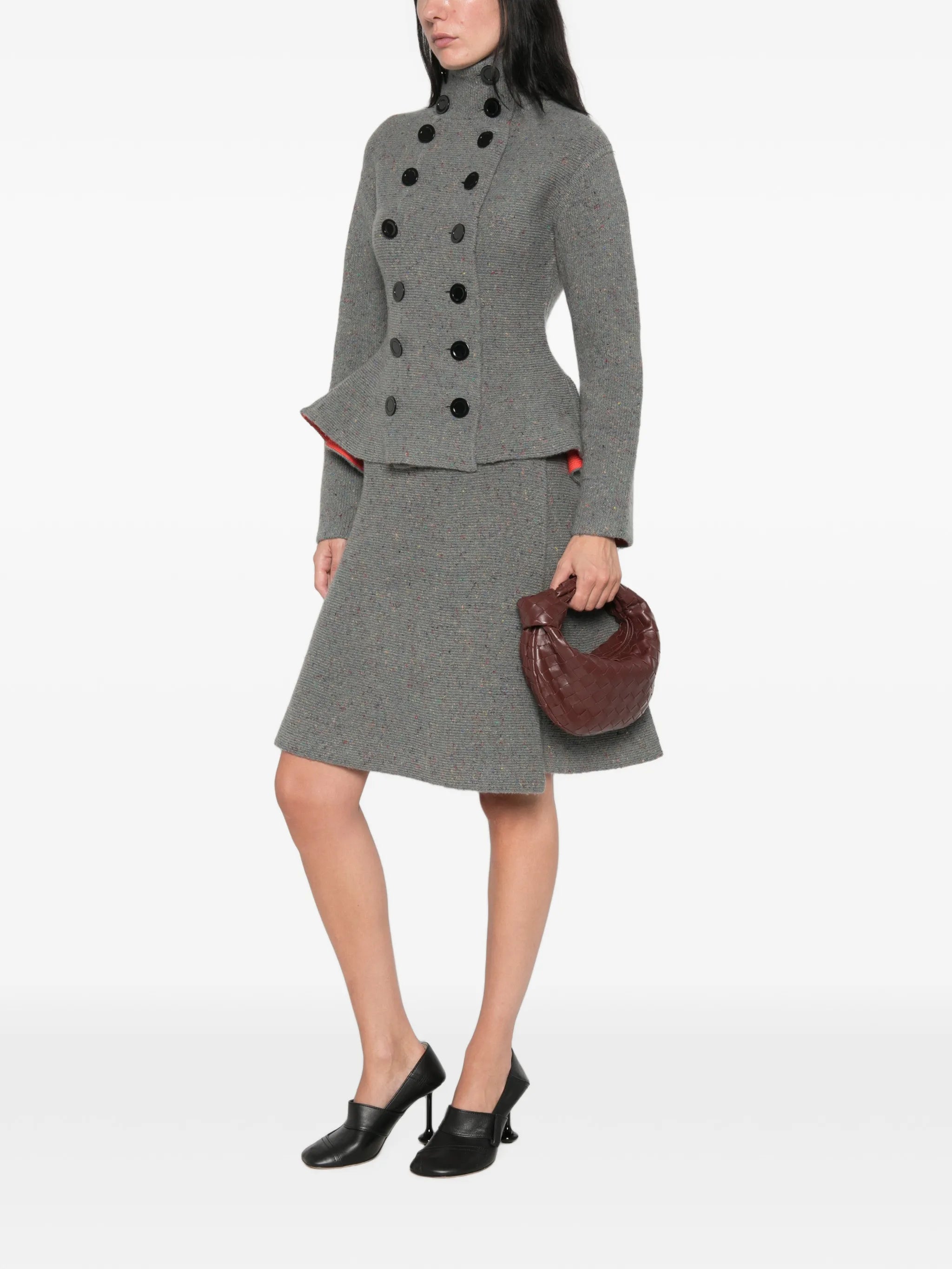 Capucine skirt in Donegal knit