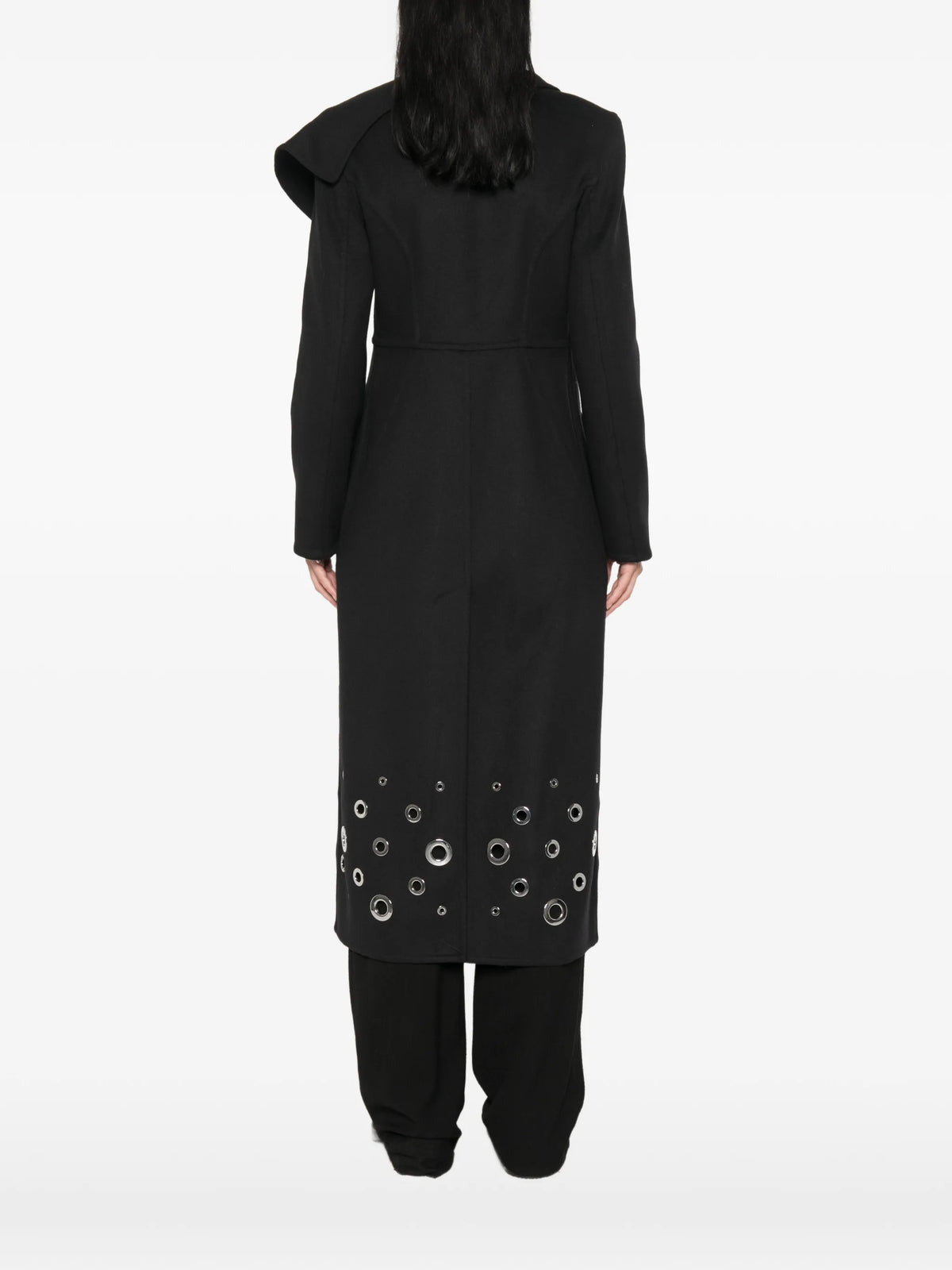 Alix eyelet-embellished coat