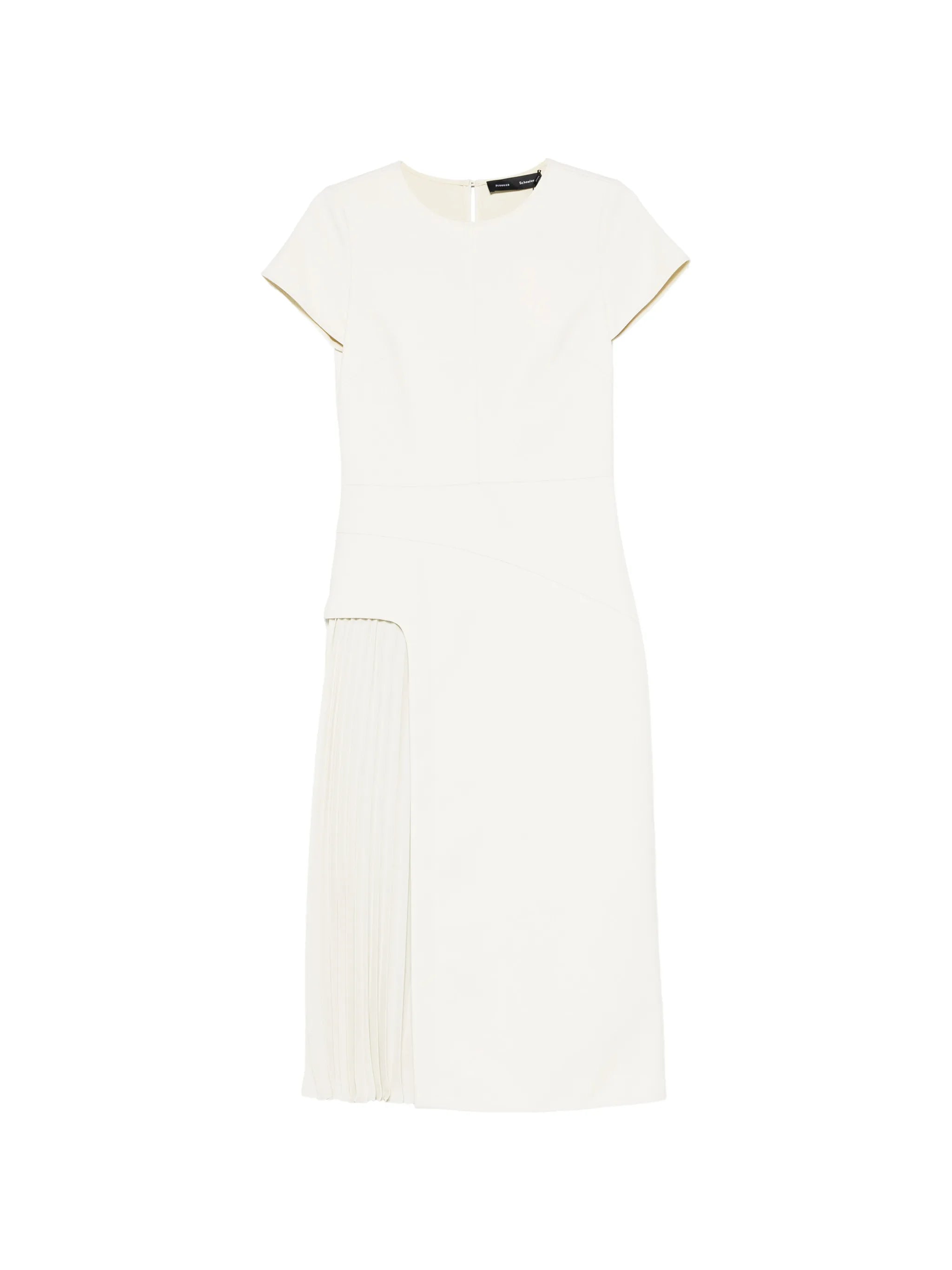 Ria pleated midi dress