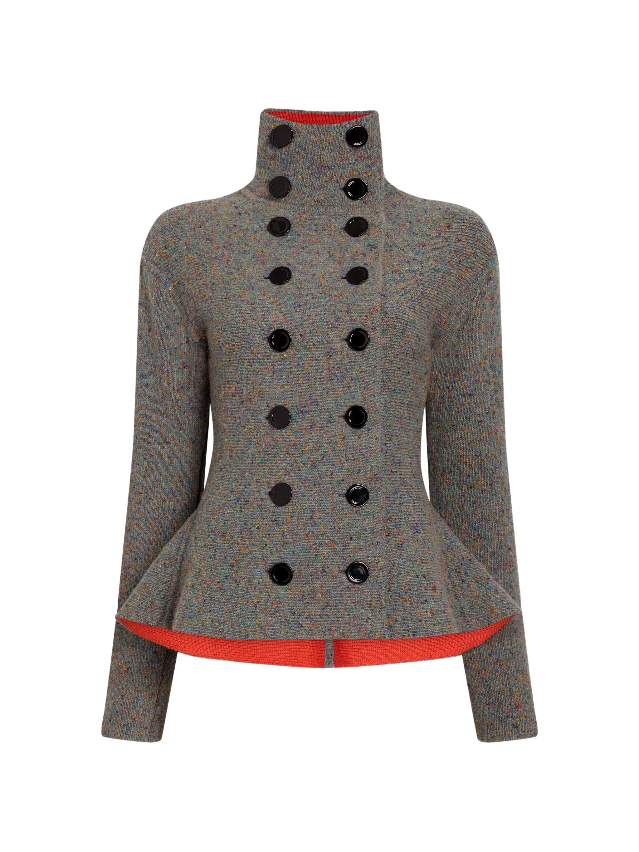 Capucine jacket in donegal knit