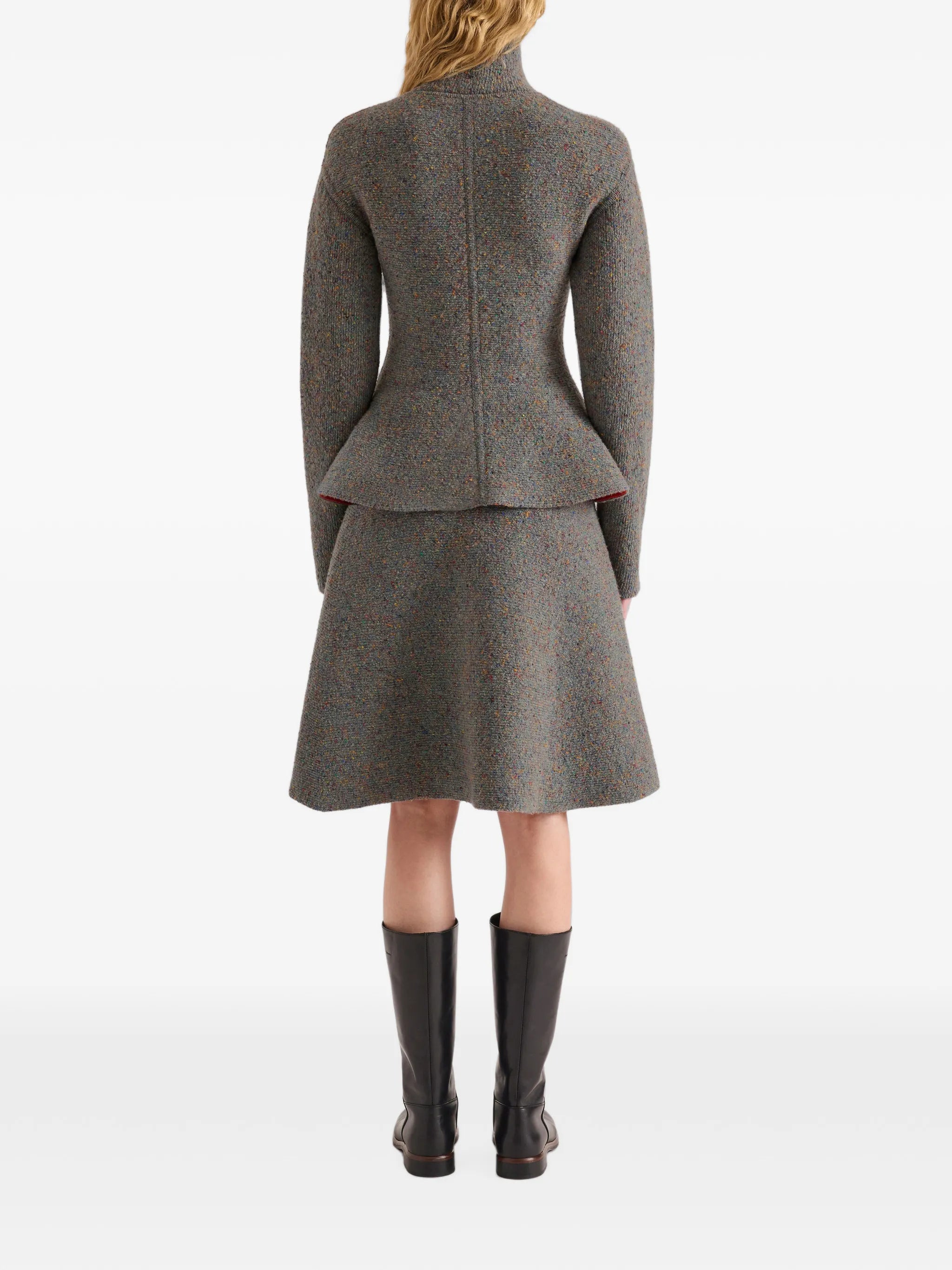Capucine jacket in donegal knit