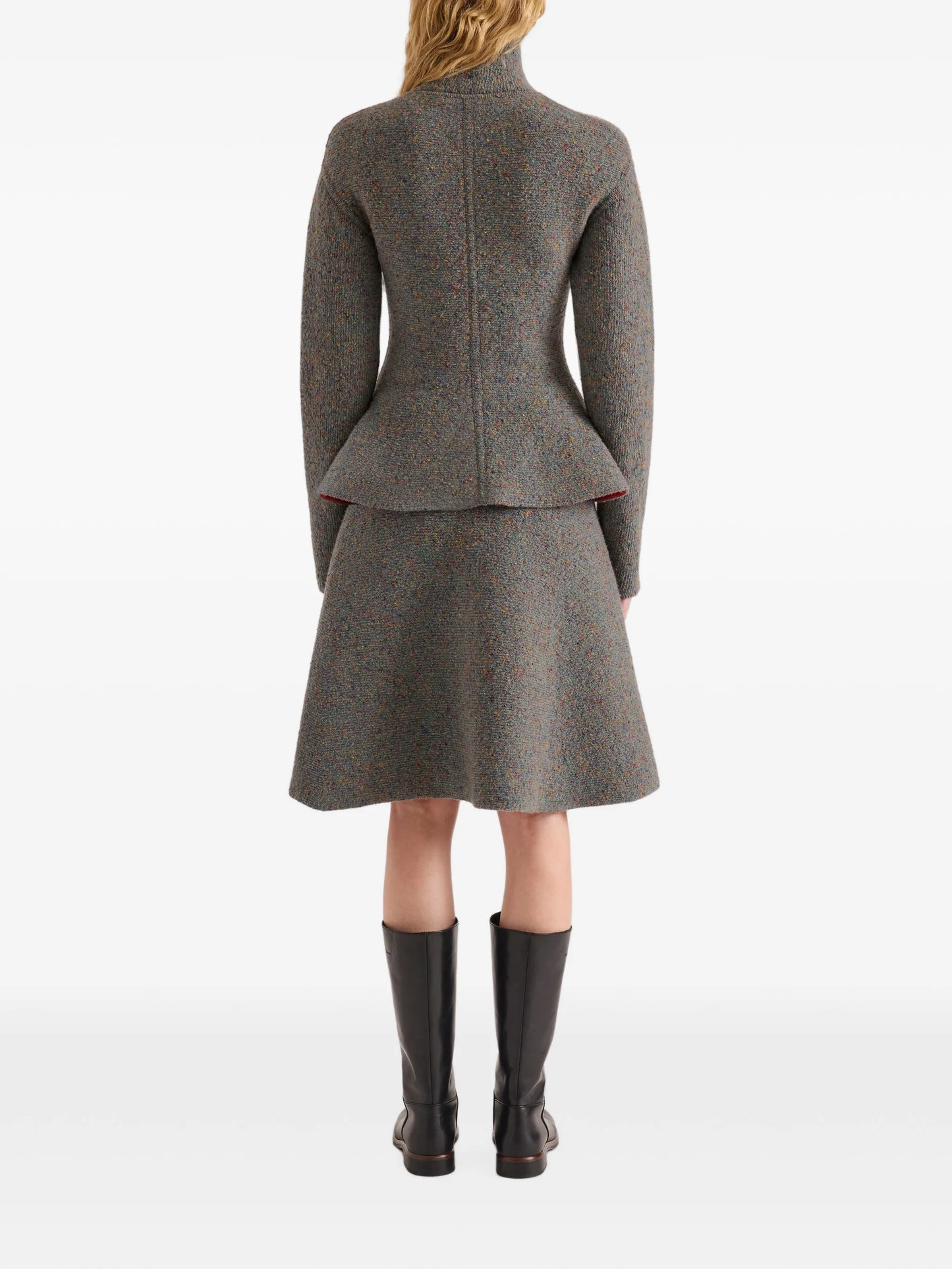 Capucine jacket in donegal knit