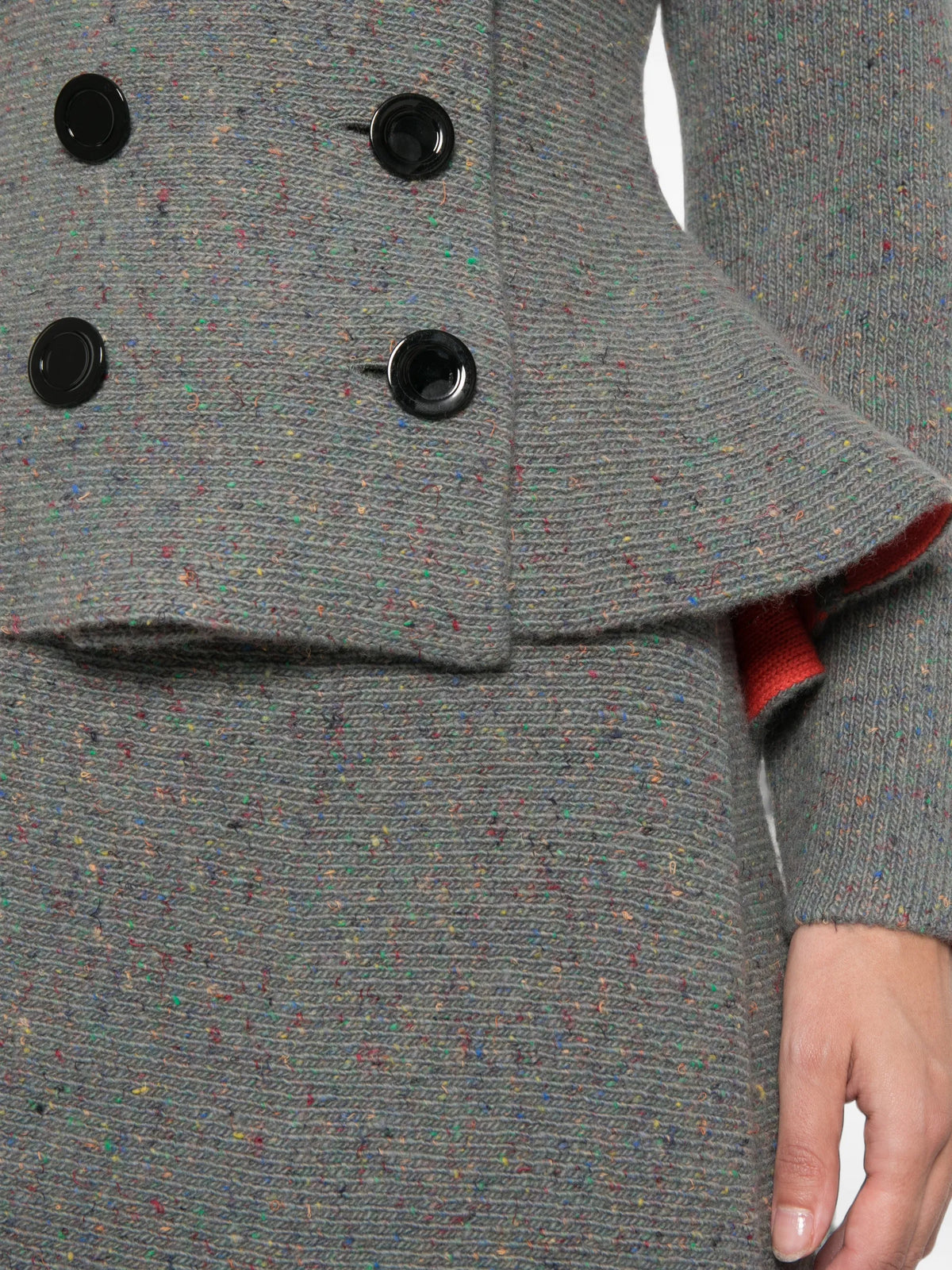 Capucine jacket in donegal knit