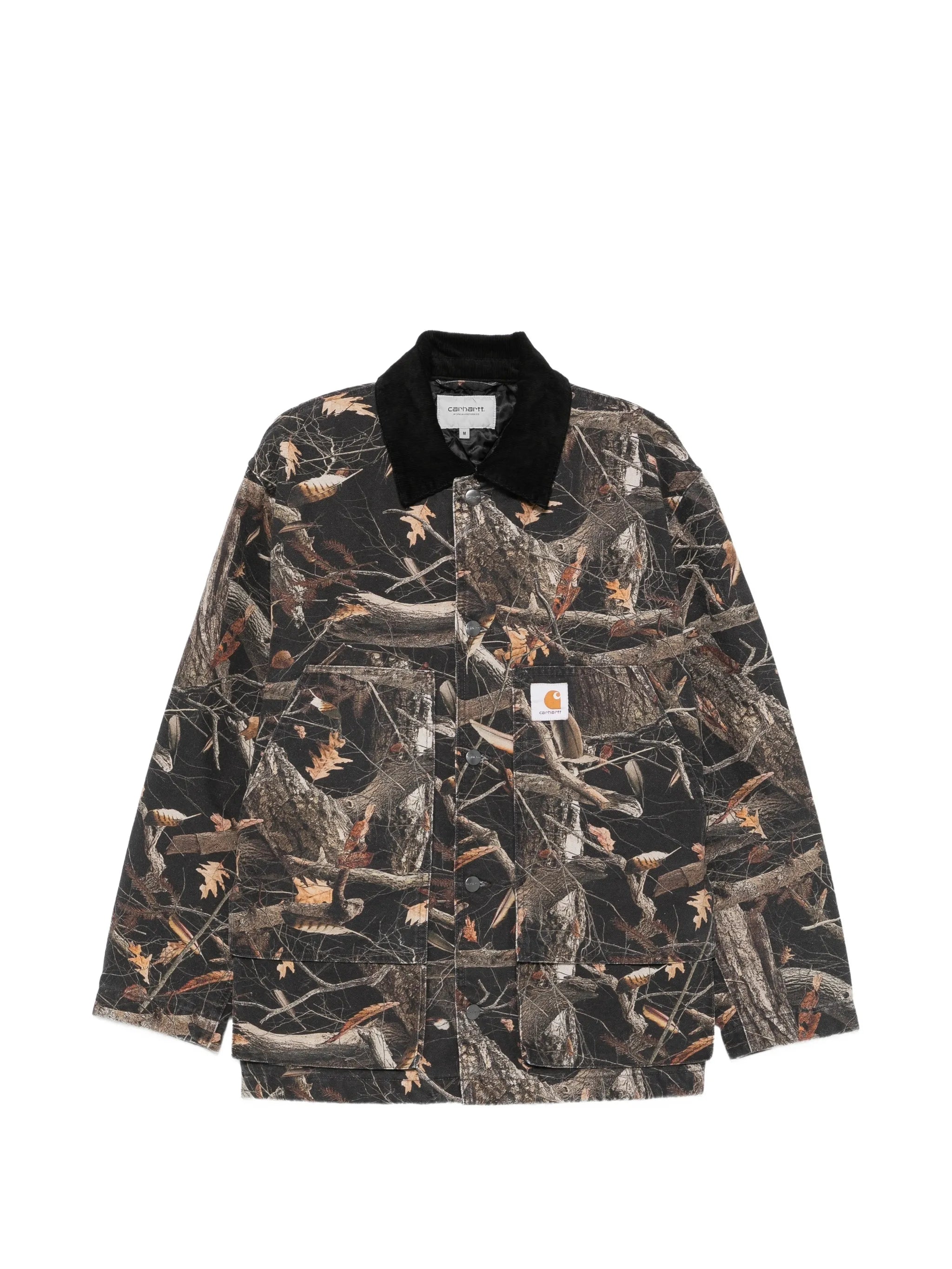 Lander camo-print jacket