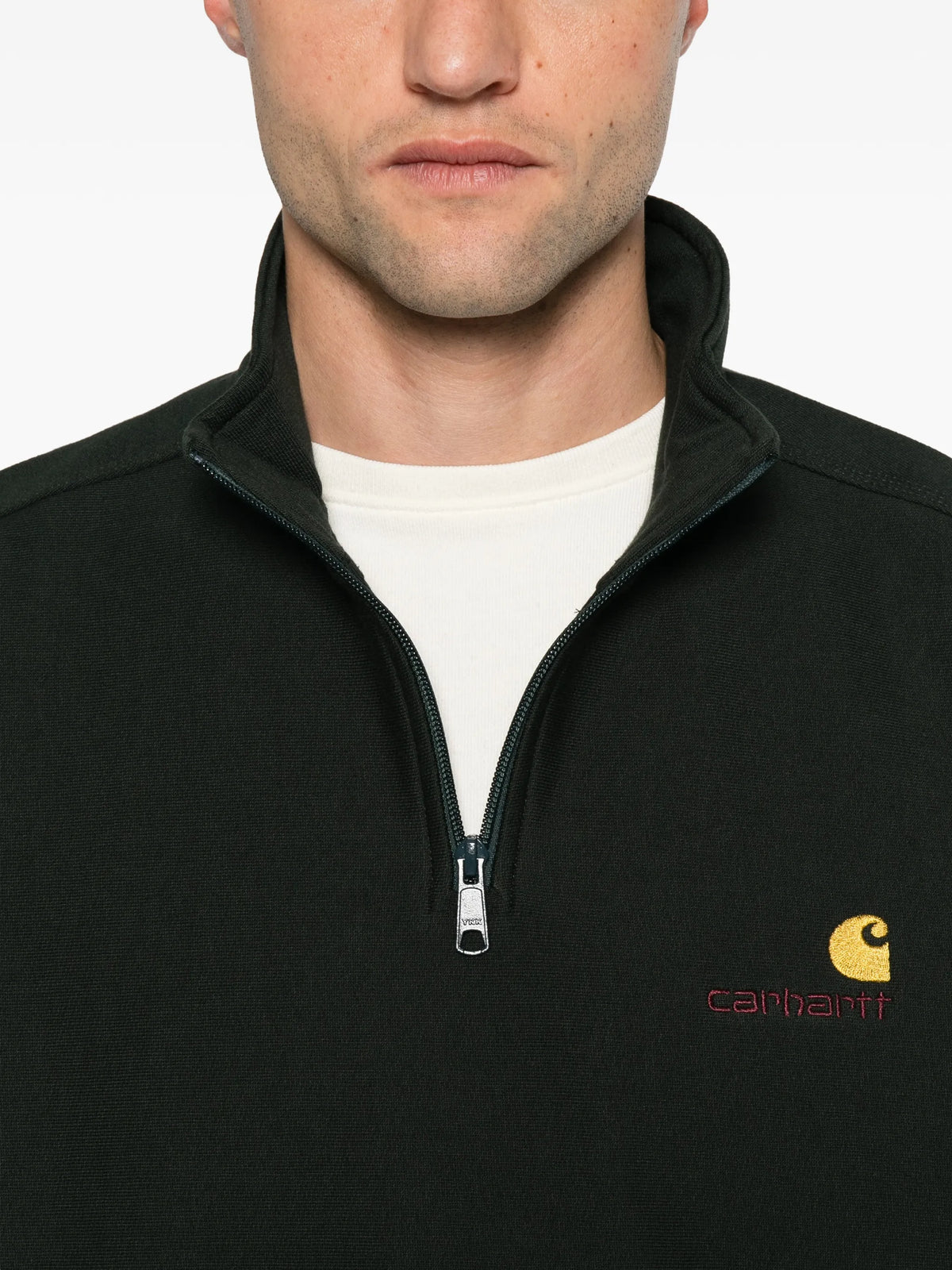 American Script half-zip hoodie