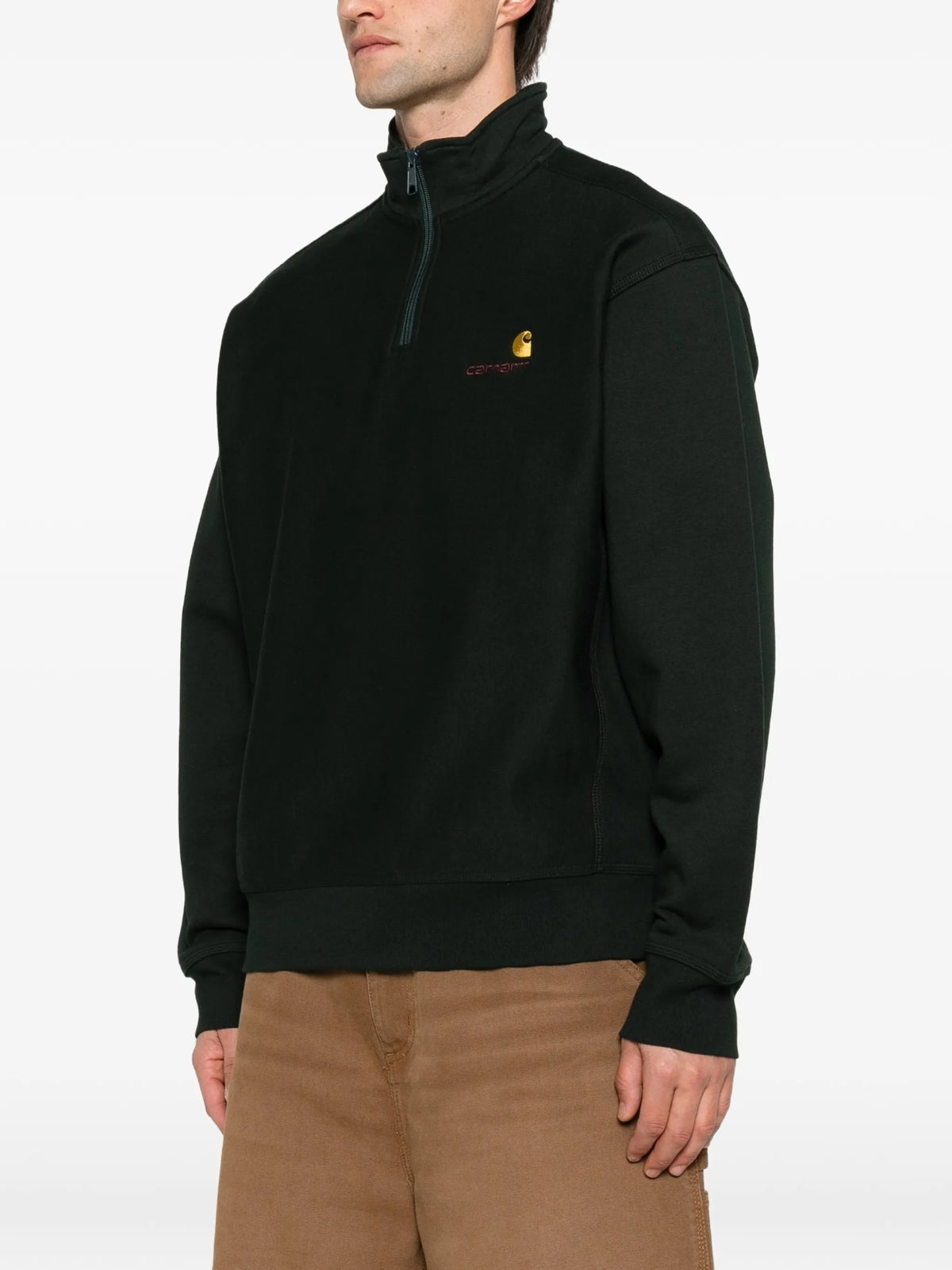 American Script half-zip hoodie